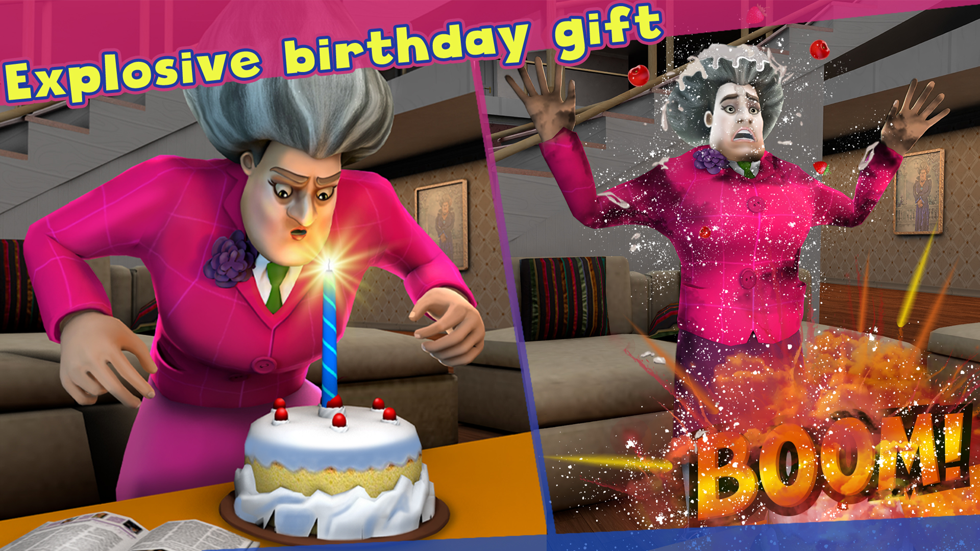 اسکرین شات 1 بازی Scary Teacher 3D