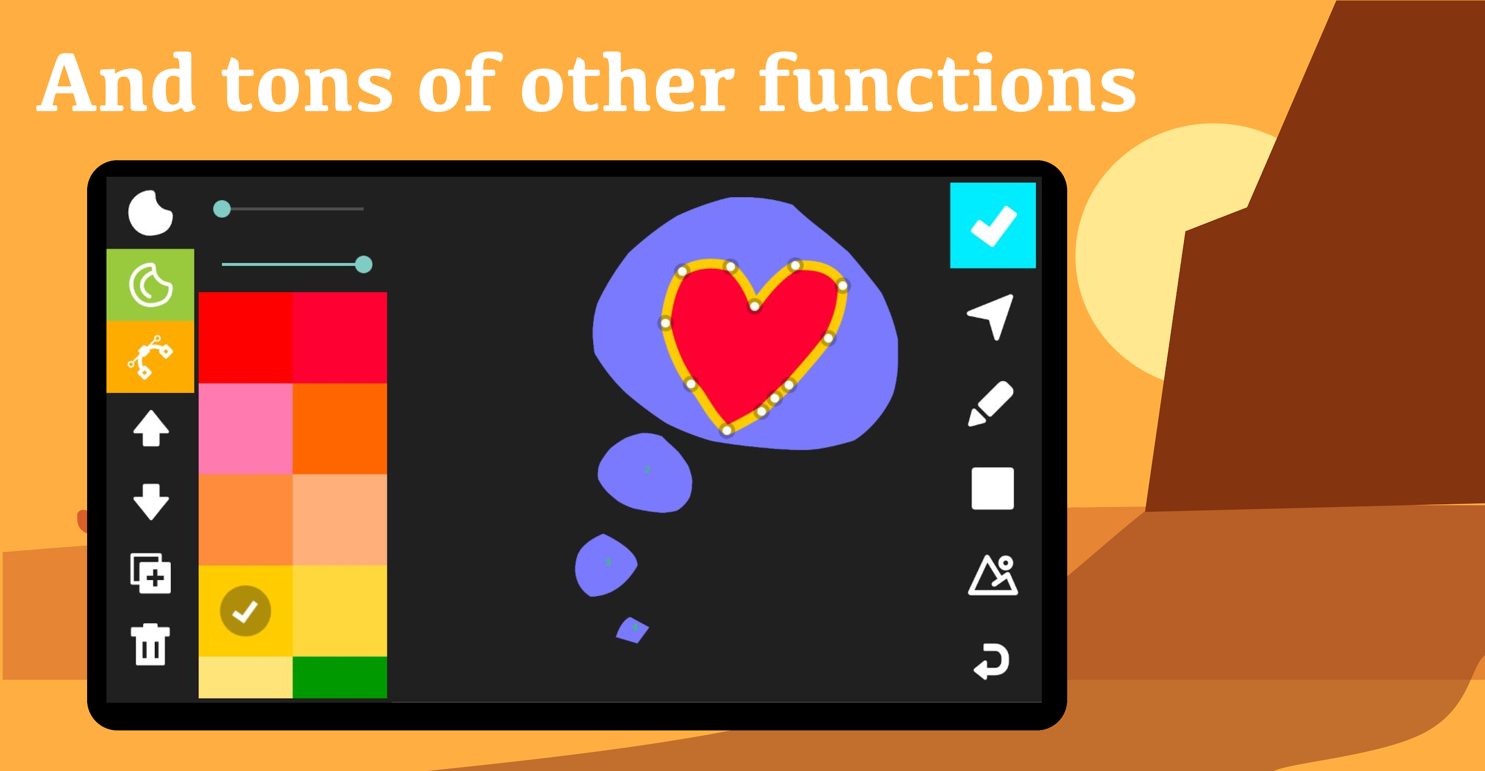 اسکرین شات 5 برنامه Draw Cartoons 2: Learn&Animate
