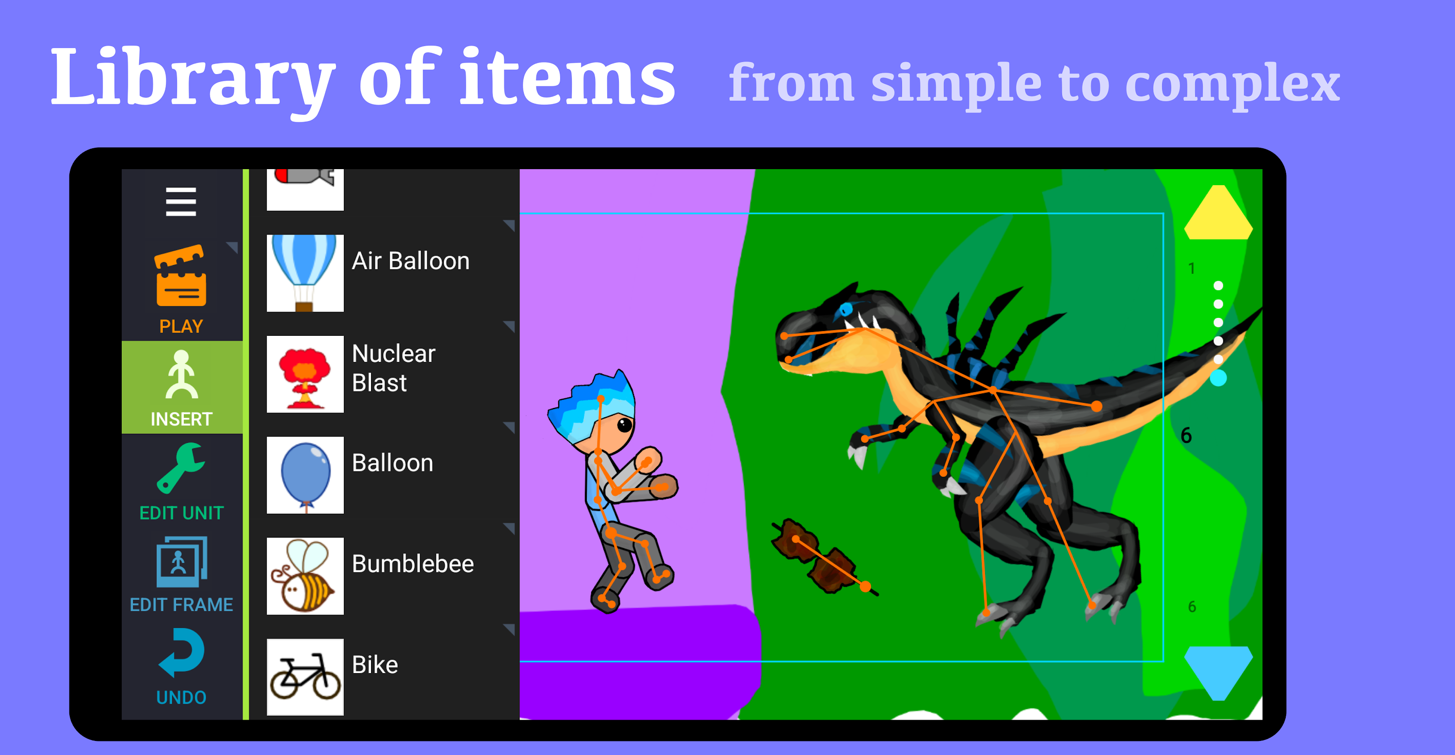 اسکرین شات 2 برنامه Draw Cartoons 2: Learn&Animate