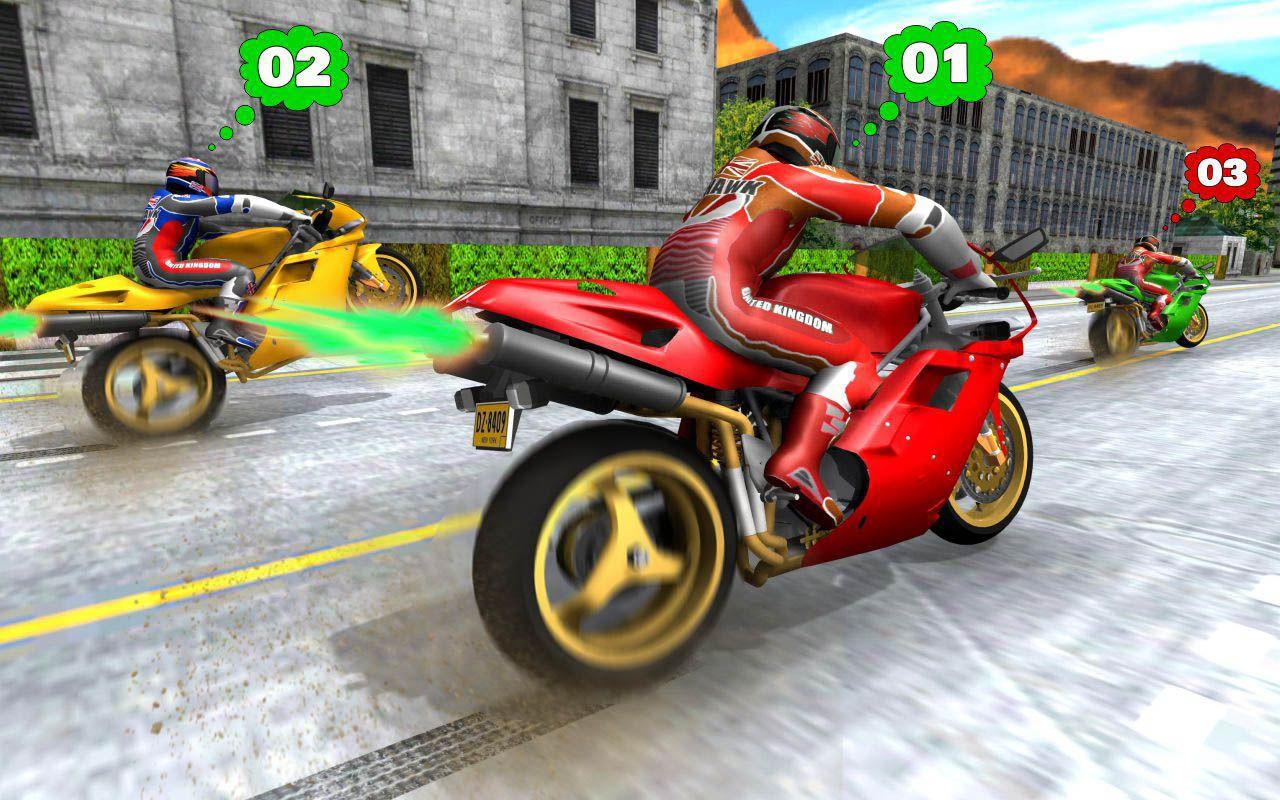 اسکرین شات 1 برنامه Bike Stunt Race 3d: Bike Games
