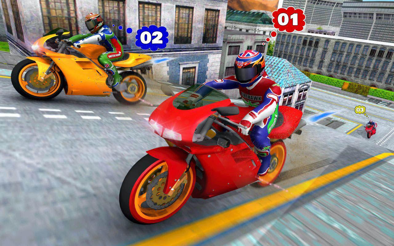اسکرین شات 5 برنامه Bike Stunt Race 3d: Bike Games
