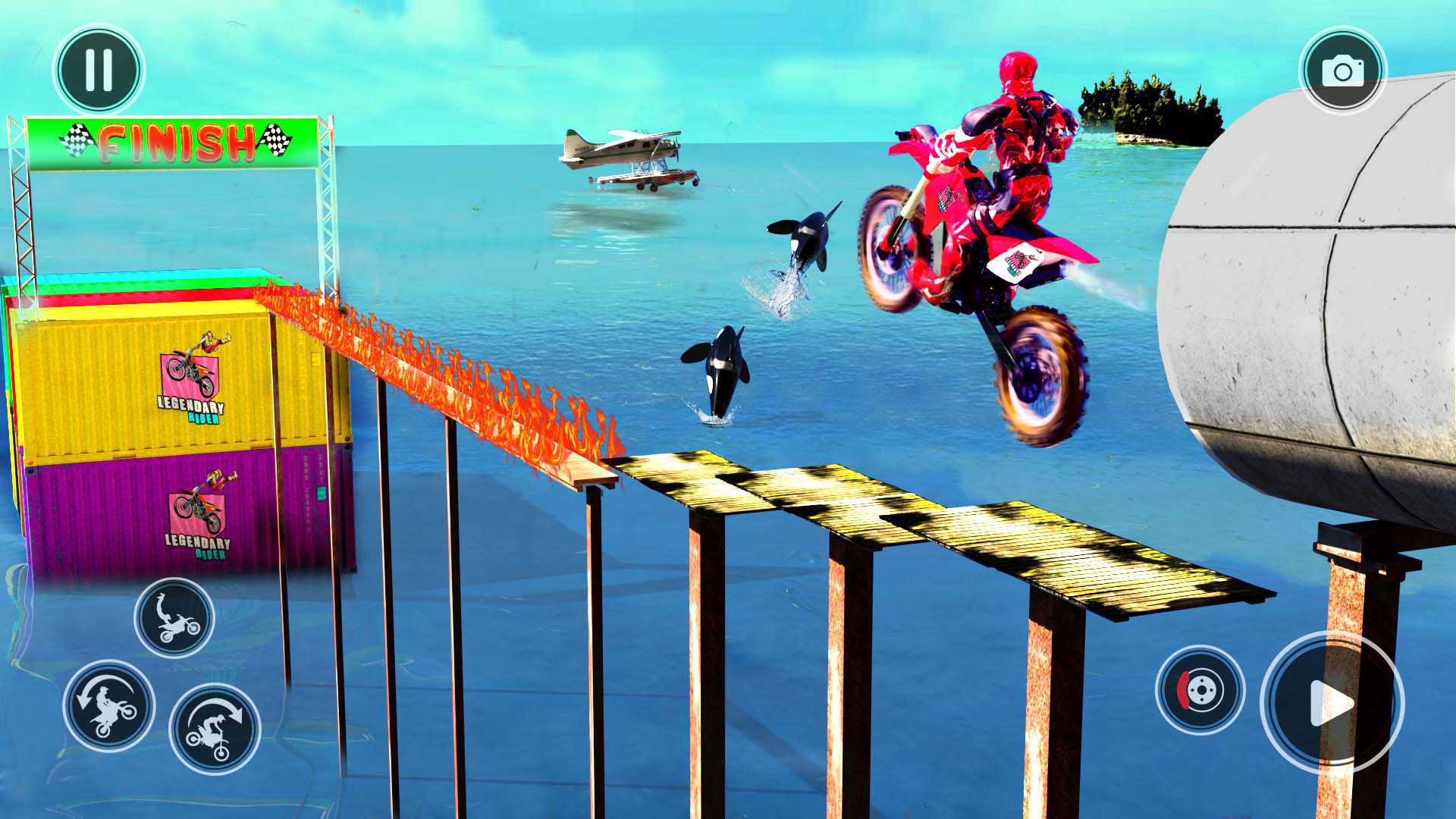 اسکرین شات 5 بازی Bike Game Motorcycle Race