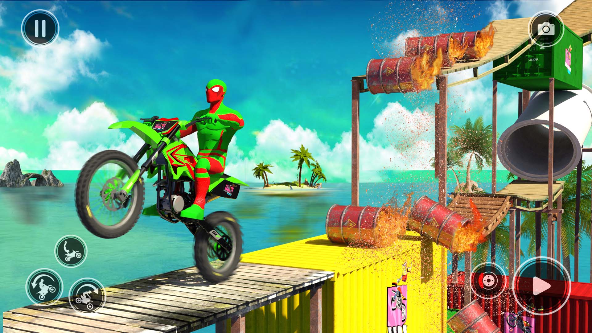 اسکرین شات 2 بازی Bike Game Motorcycle Race