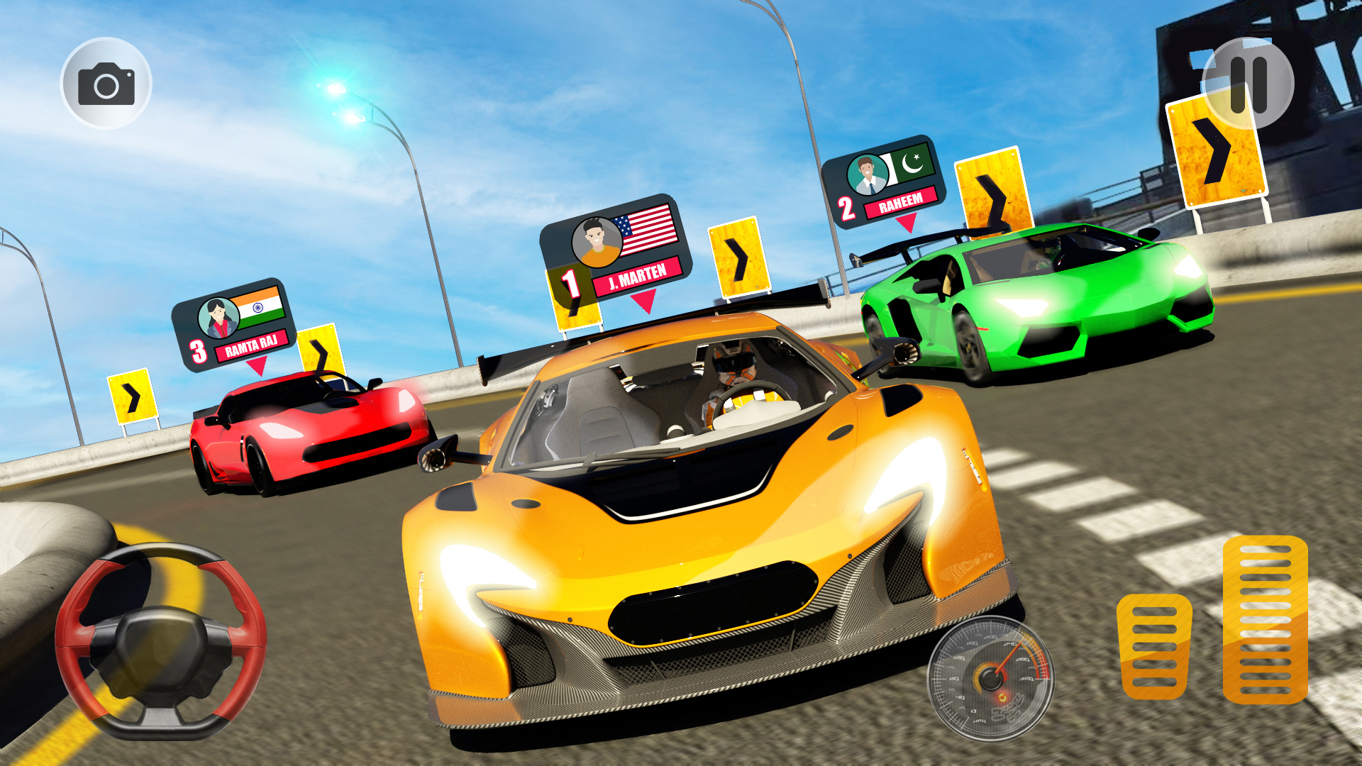 اسکرین شات 8 بازی Car Games 3d Offline Racing