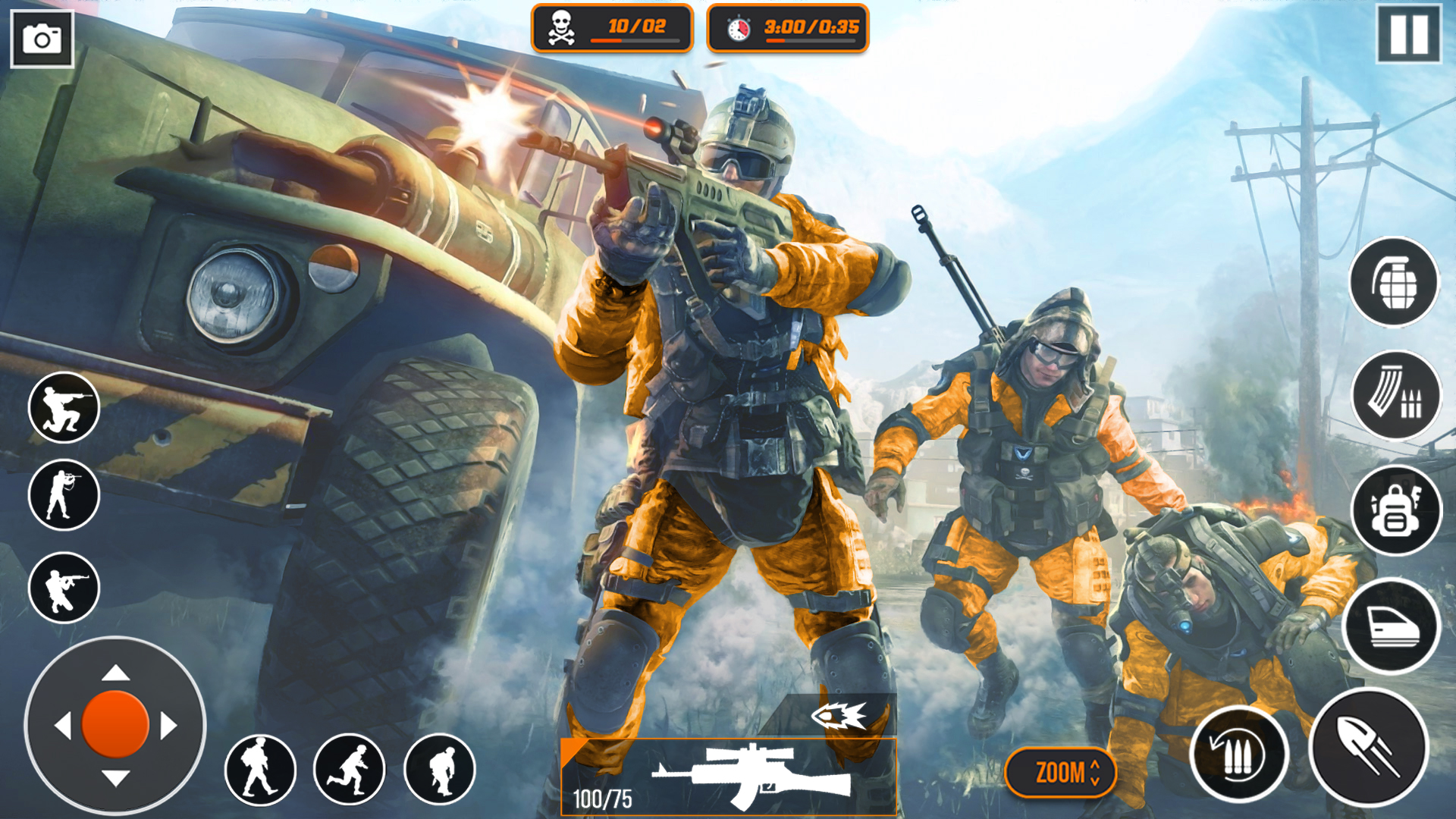 اسکرین شات 5 بازی Sniper Call 3d: Shooting Games