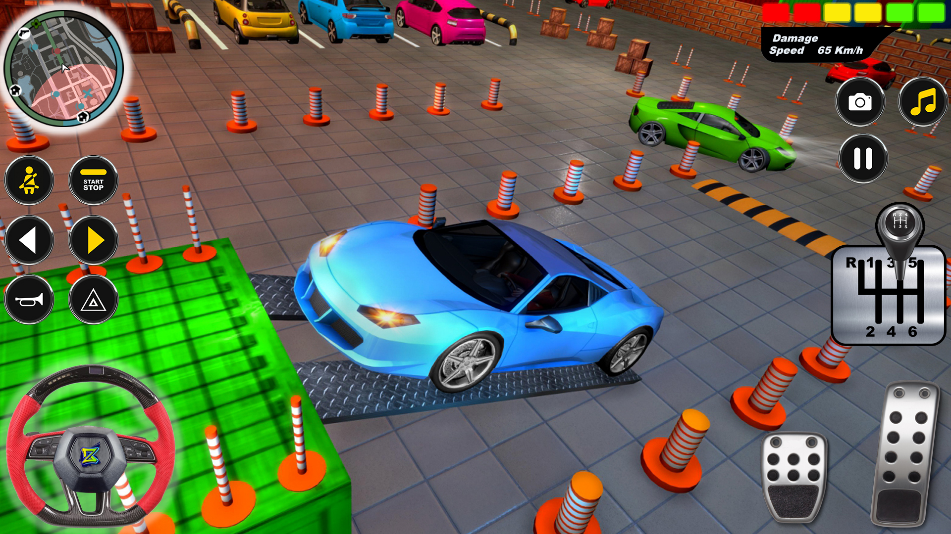 اسکرین شات 6 برنامه Prado Parking Game: Car Games