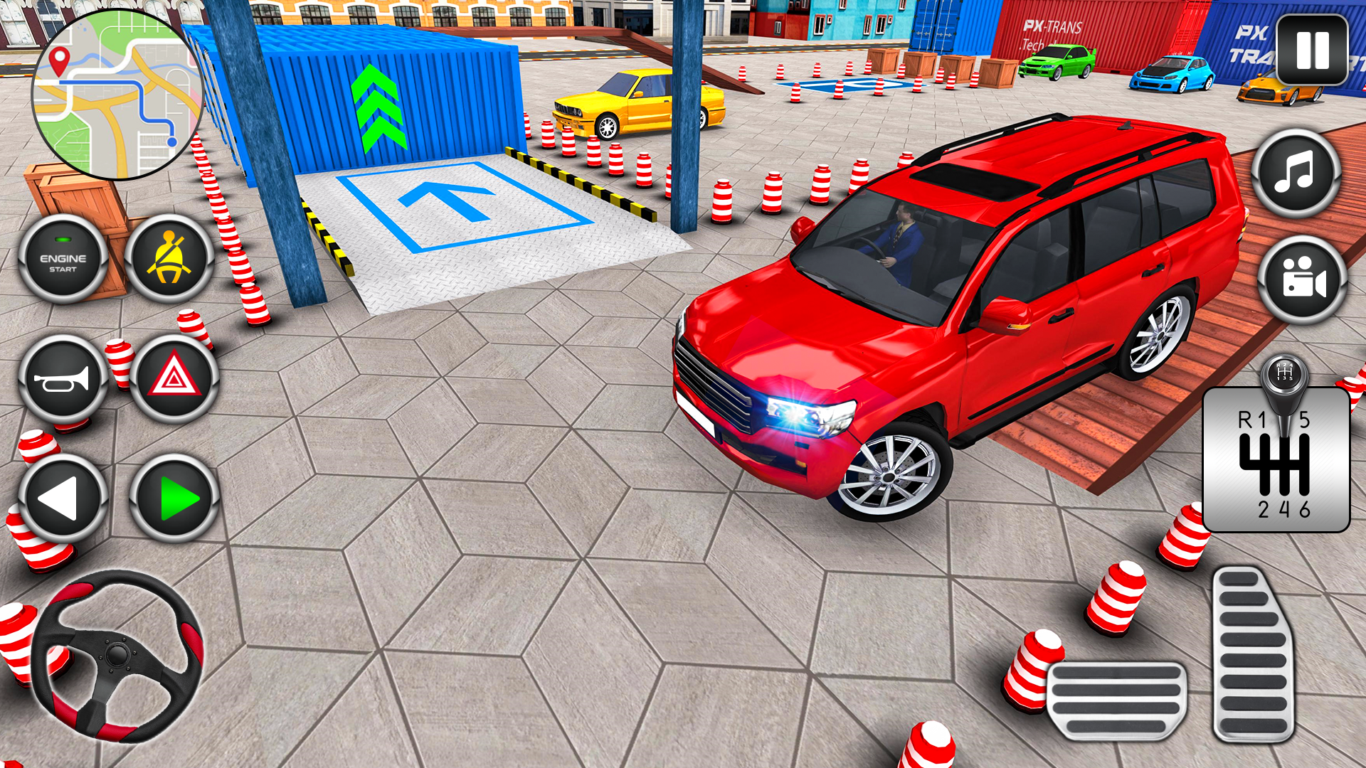 اسکرین شات 4 برنامه Car Parking Game 3d: Car Games