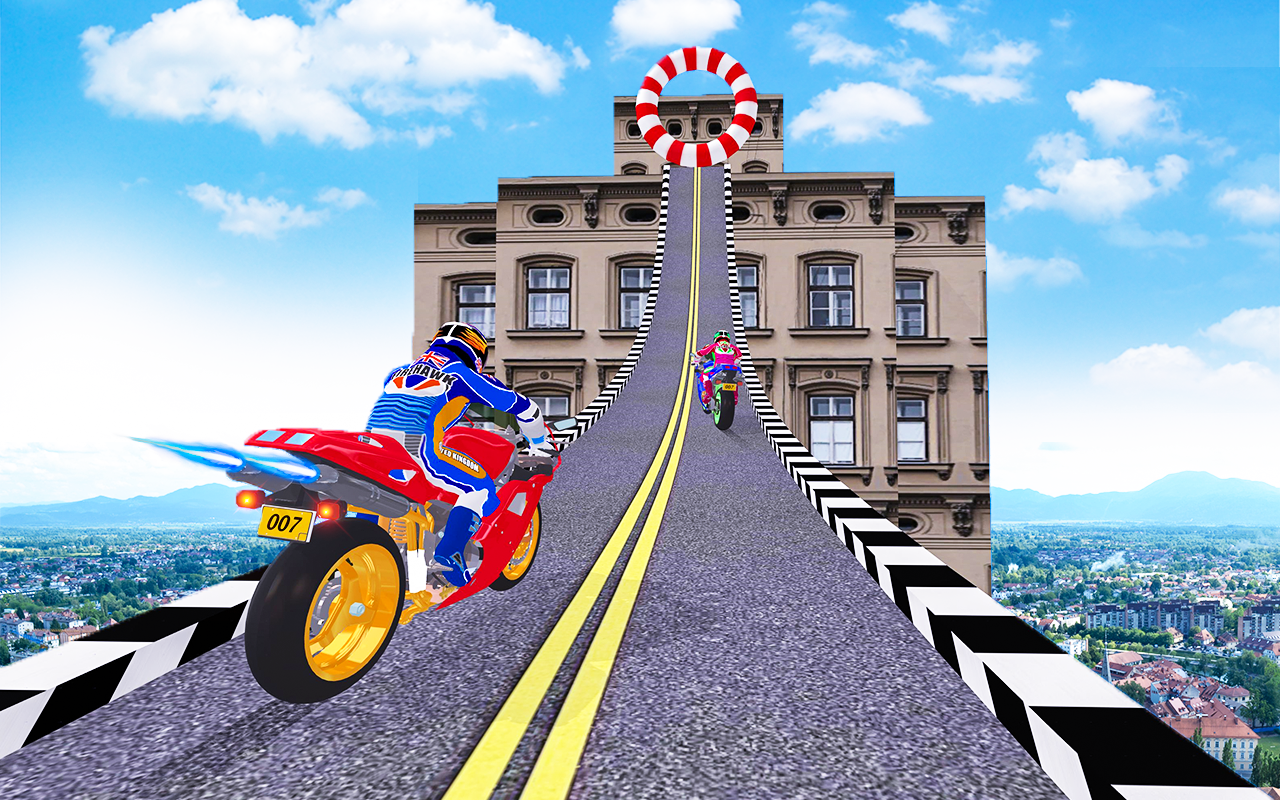 اسکرین شات 4 برنامه Bike Stunt Racing Legend