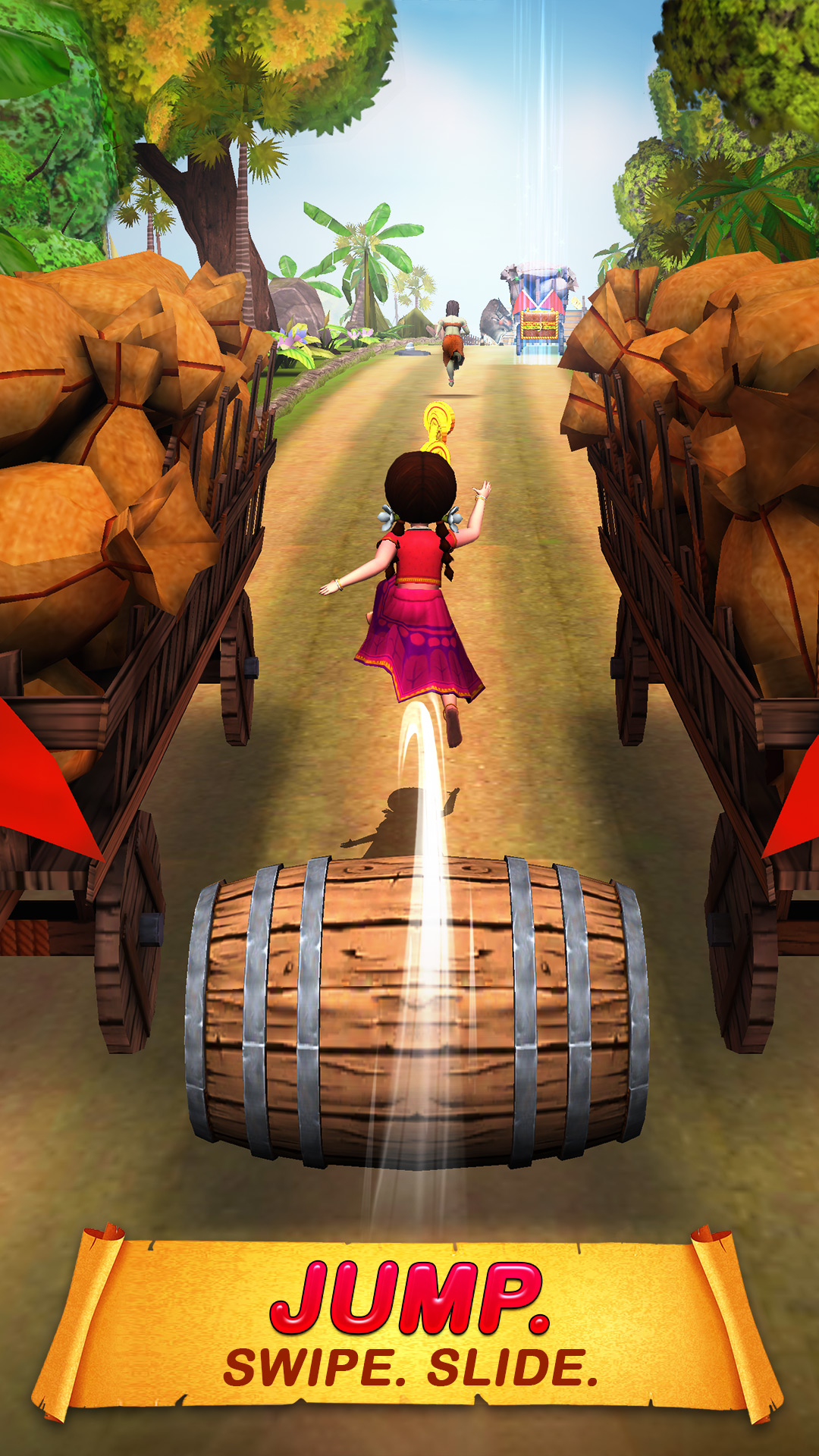 اسکرین شات 6 بازی Little Radha Run