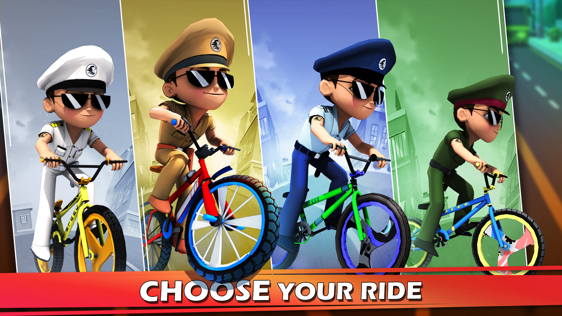 اسکرین شات 7 بازی Little Singham Cycle Race