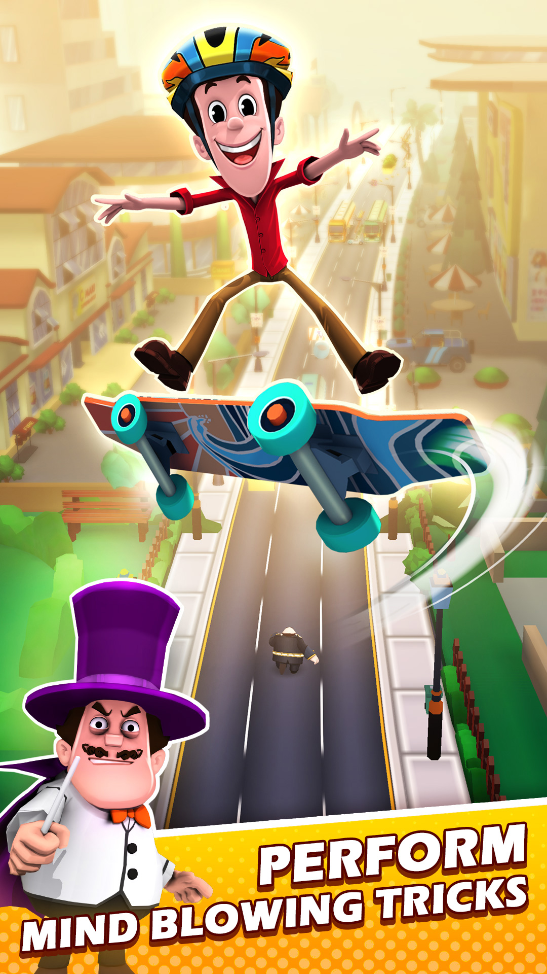اسکرین شات 4 بازی Smaashhing Simmba - Skate Rush