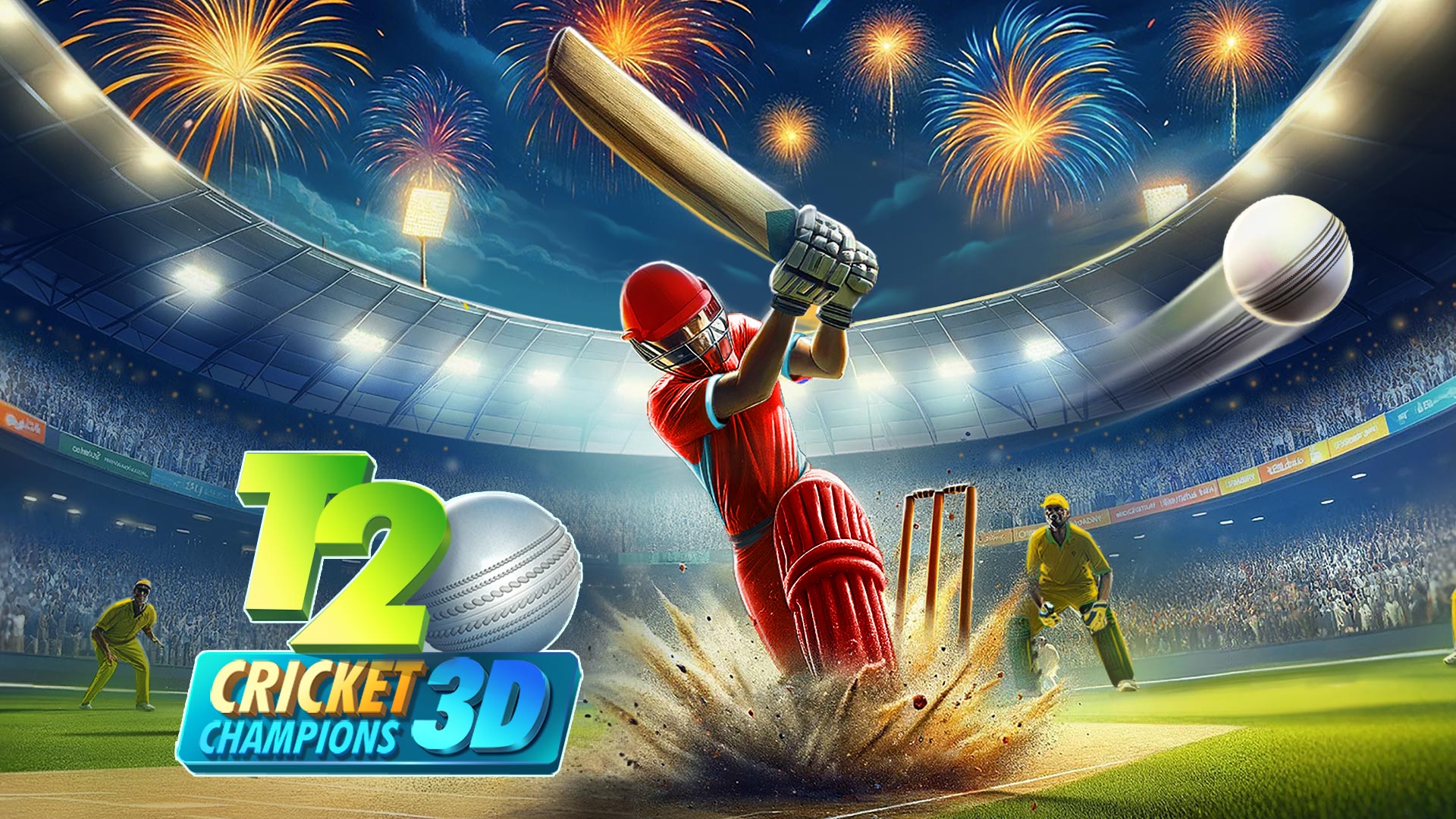 اسکرین شات 1 بازی T20 Cricket Champions 3D