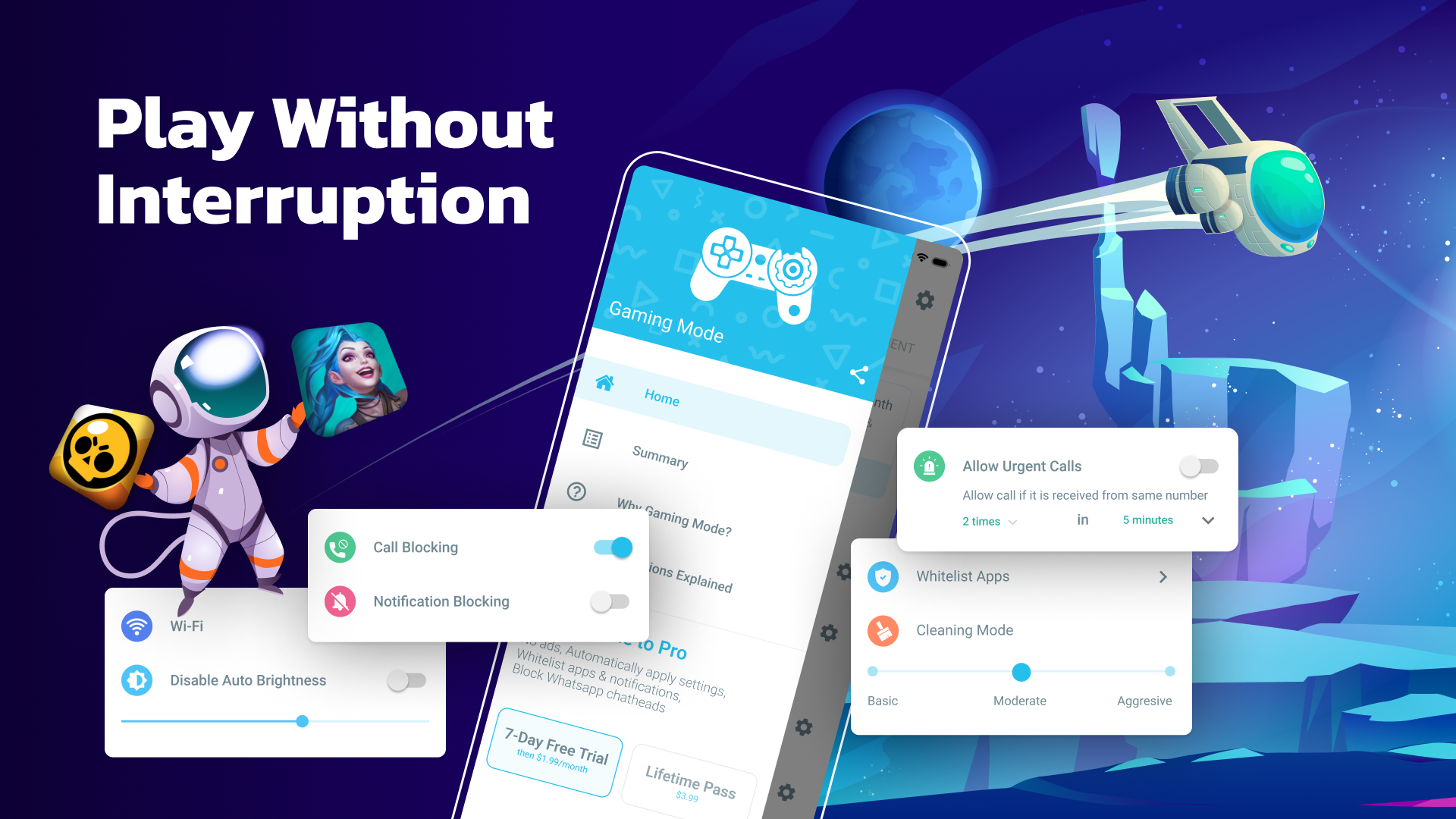 اسکرین شات 3 برنامه Gaming Mode - Game Booster PRO