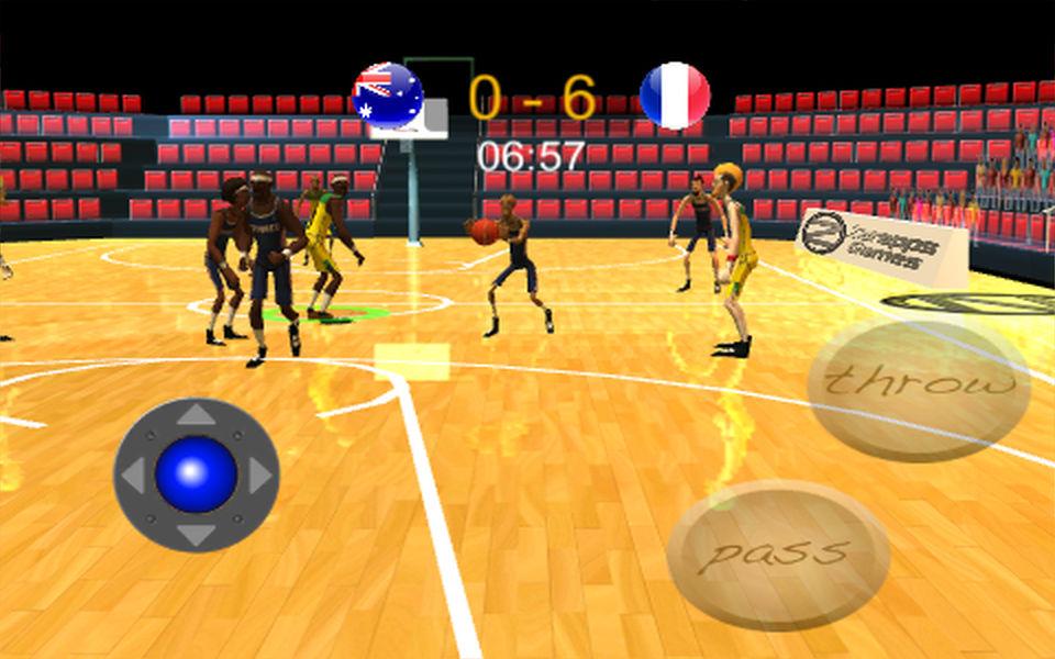 اسکرین شات 2 بازی Basketball World Rio 2016