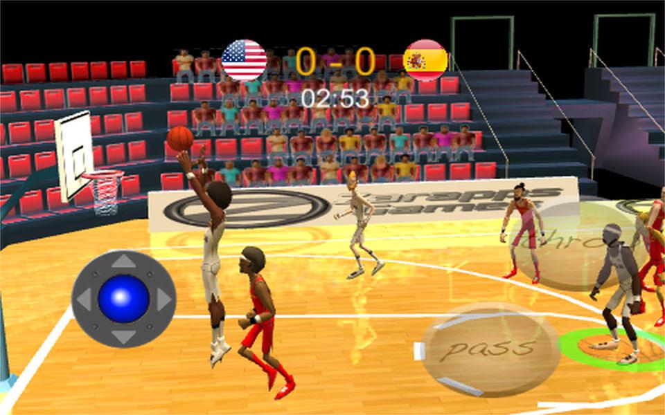 اسکرین شات 1 بازی Basketball World Rio 2016
