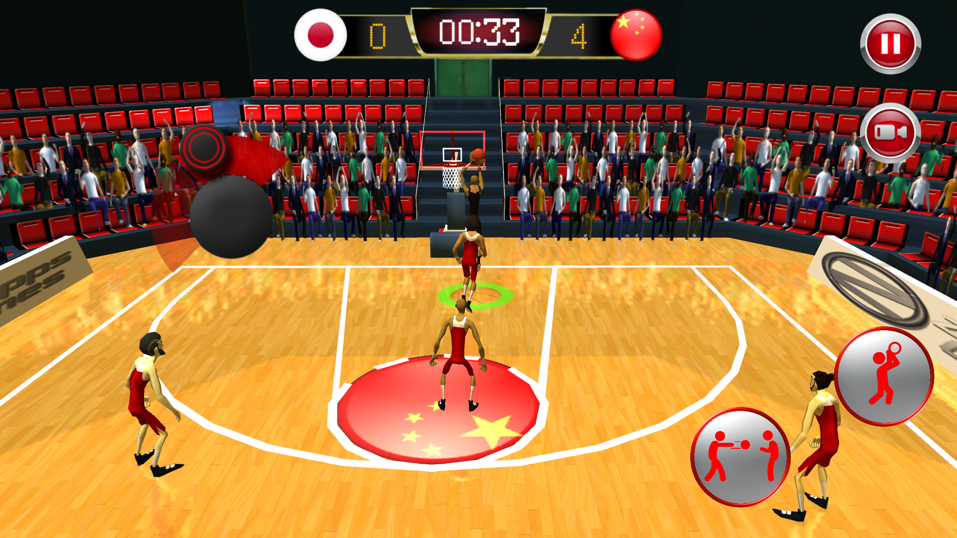 اسکرین شات 1 بازی Basketball World