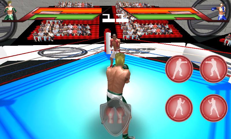 اسکرین شات 3 بازی Virtual Boxing 3D Game Fight