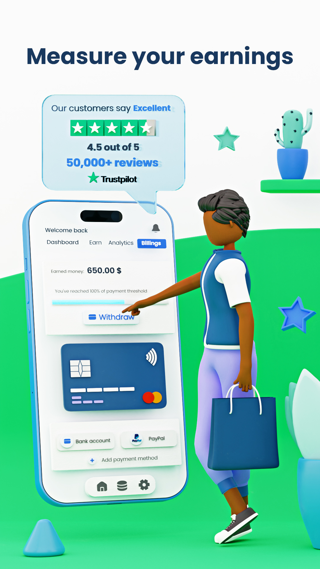 اسکرین شات 1 برنامه Paidwork: Make Money