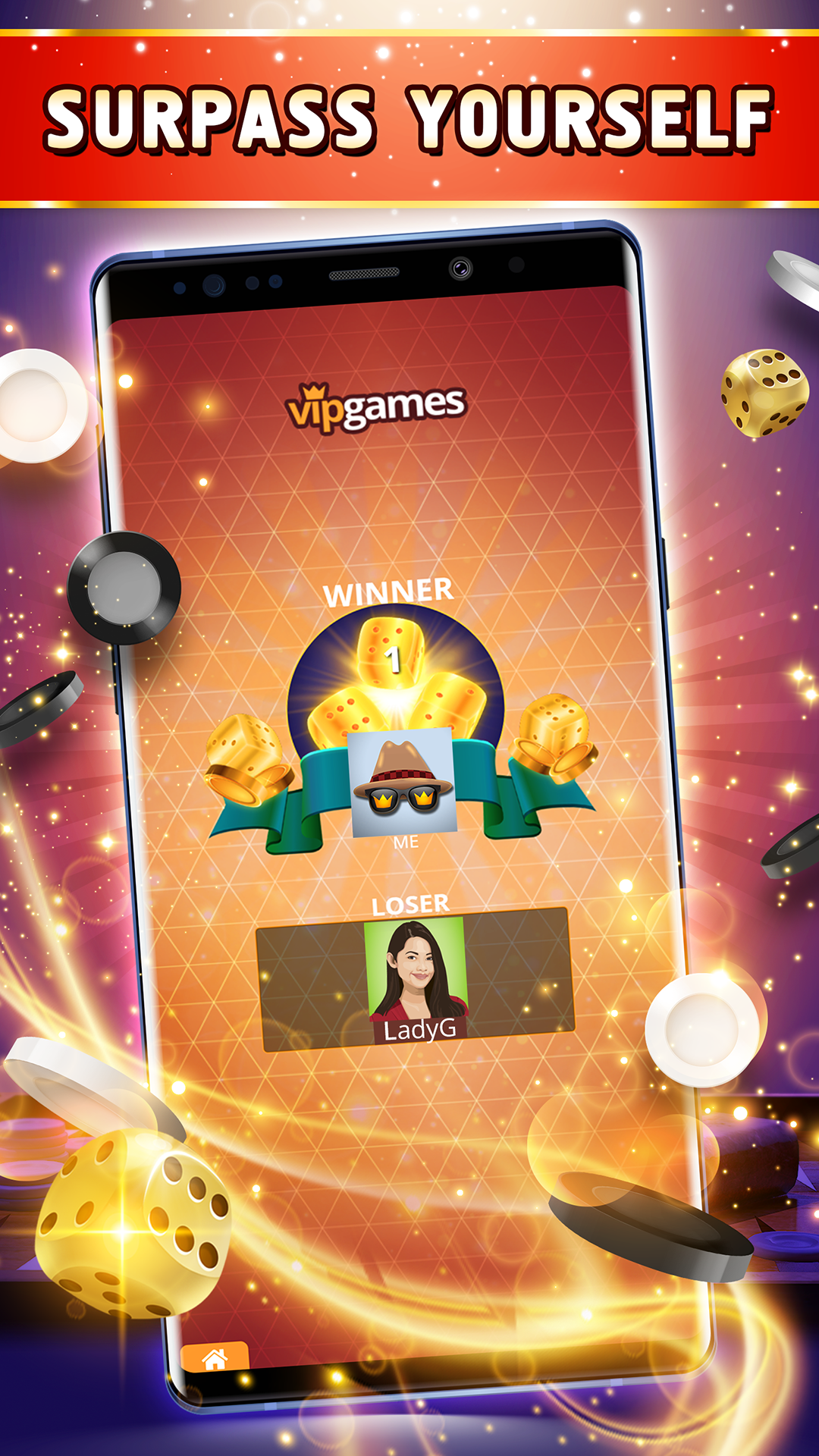 اسکرین شات 5 بازی Backgammon Offline・Board Game