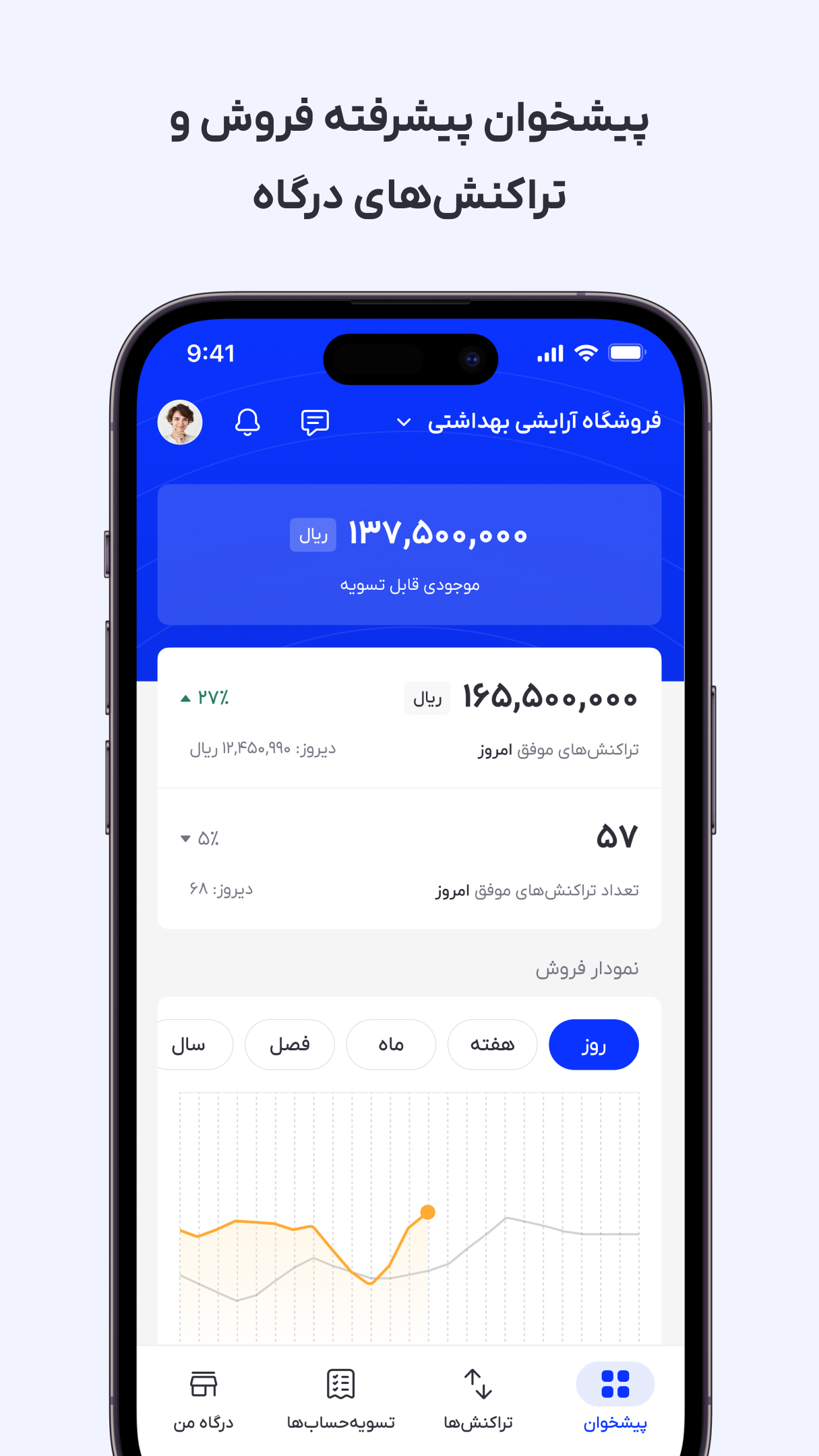 اسکرین شات 5 برنامه زرین‌پال من