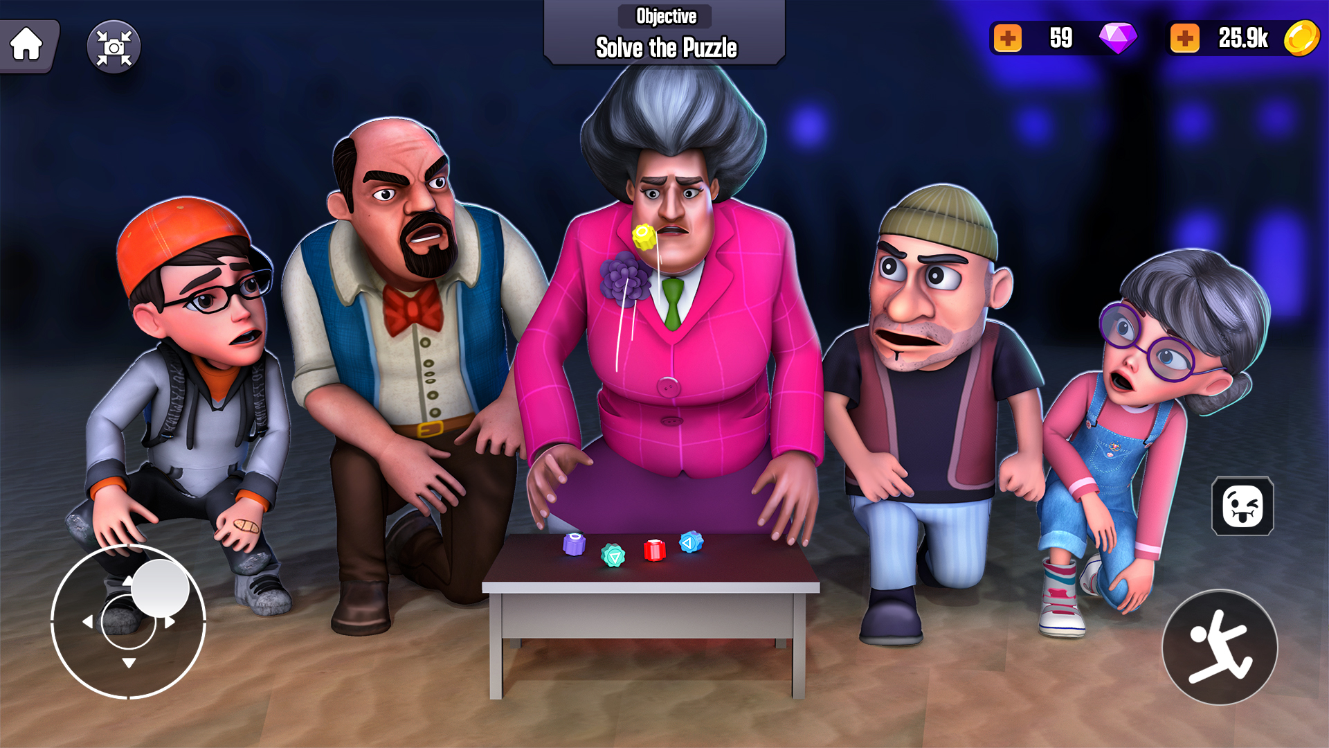 اسکرین شات 2 بازی Clash of Scary Squad