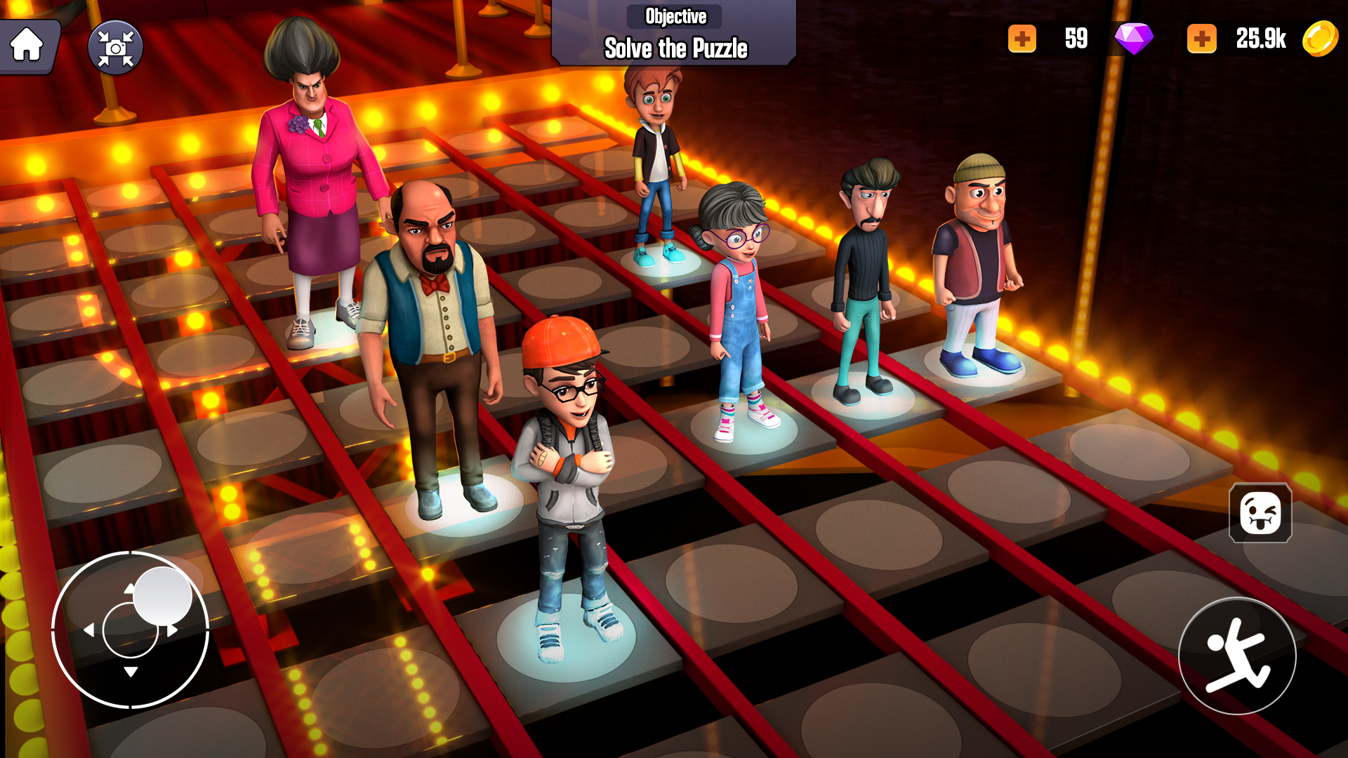 اسکرین شات 4 بازی Clash of Scary Squad