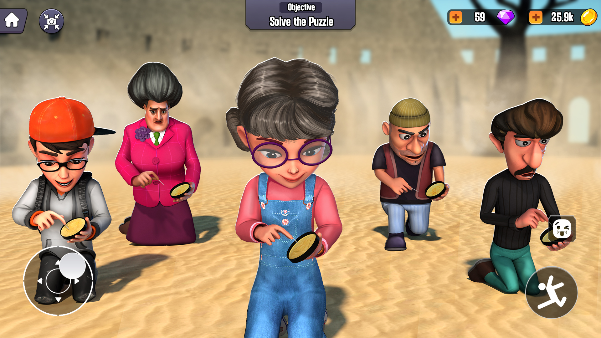 اسکرین شات 3 بازی Clash of Scary Squad