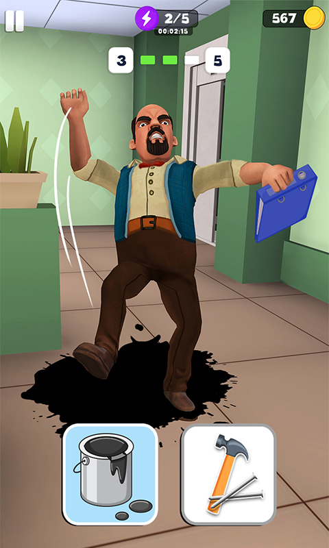 اسکرین شات 3 بازی Bash The Boss: Office Prank 3D