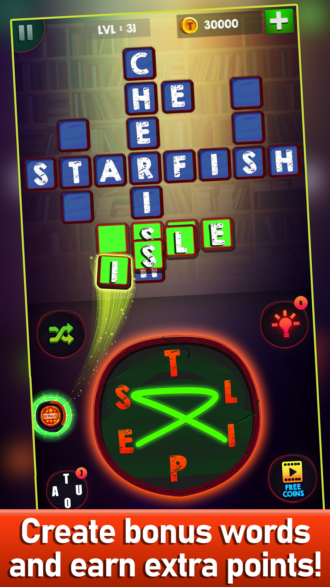 اسکرین شات 4 بازی Scary Teacher : Word Games