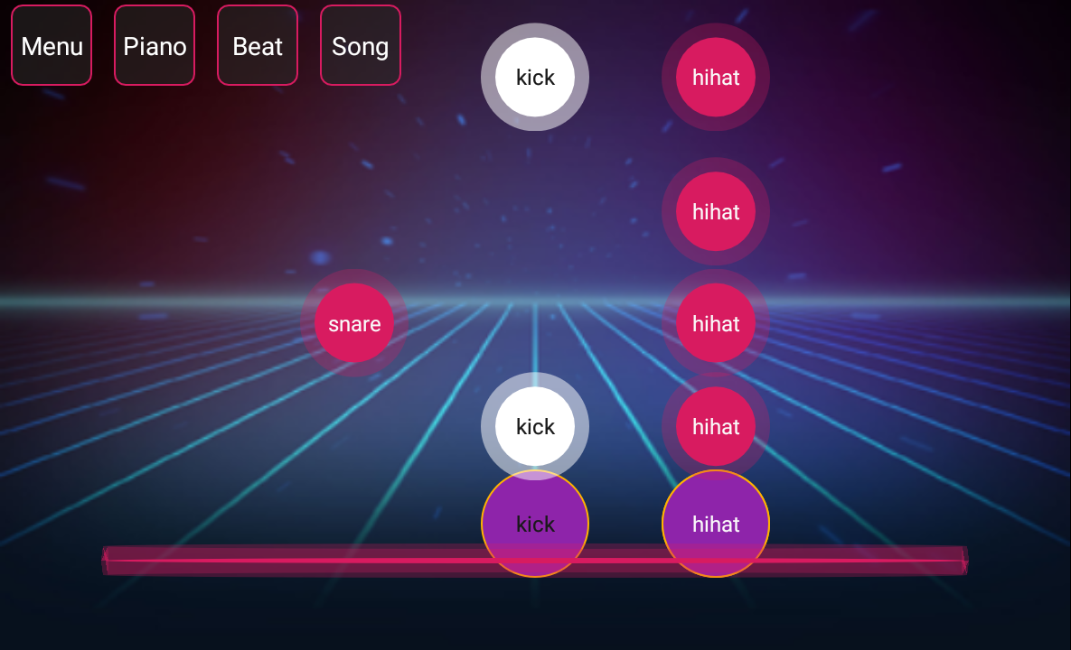 اسکرین شات 3 برنامه Real Drums - Z Player