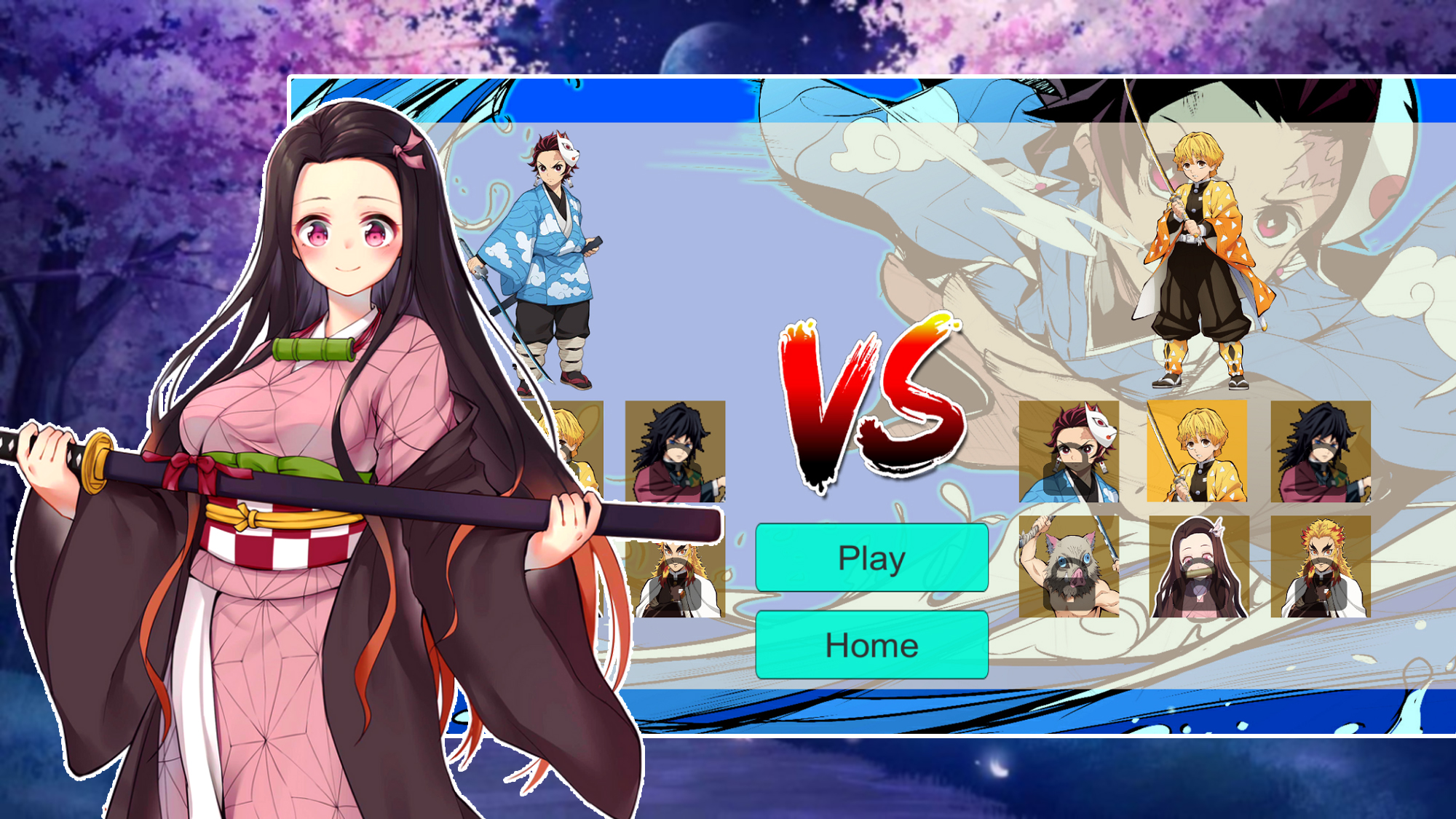 اسکرین شات 1 بازی Kimetsu Fight - Demon Slayer