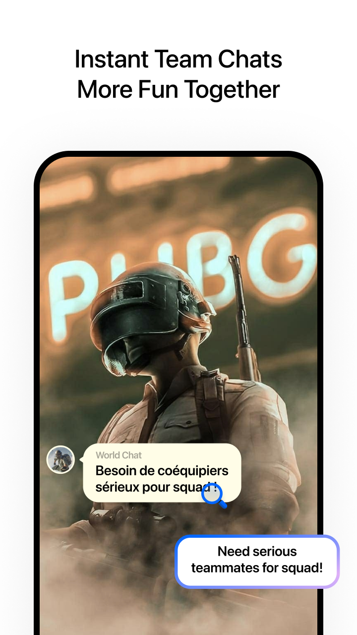 اسکرین شات 2 برنامه Hi Translate - Chat translator