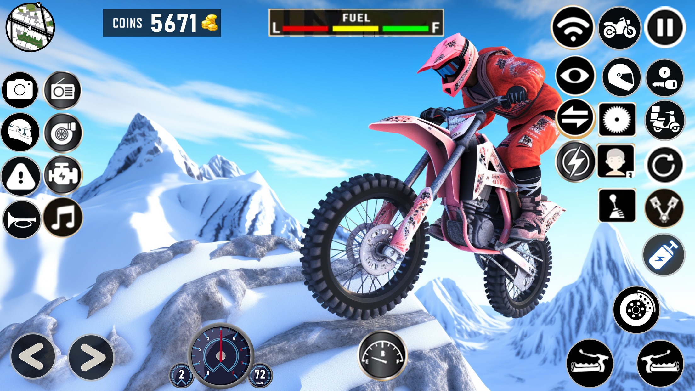 اسکرین شات 3 بازی Motocross Racing Offline Games