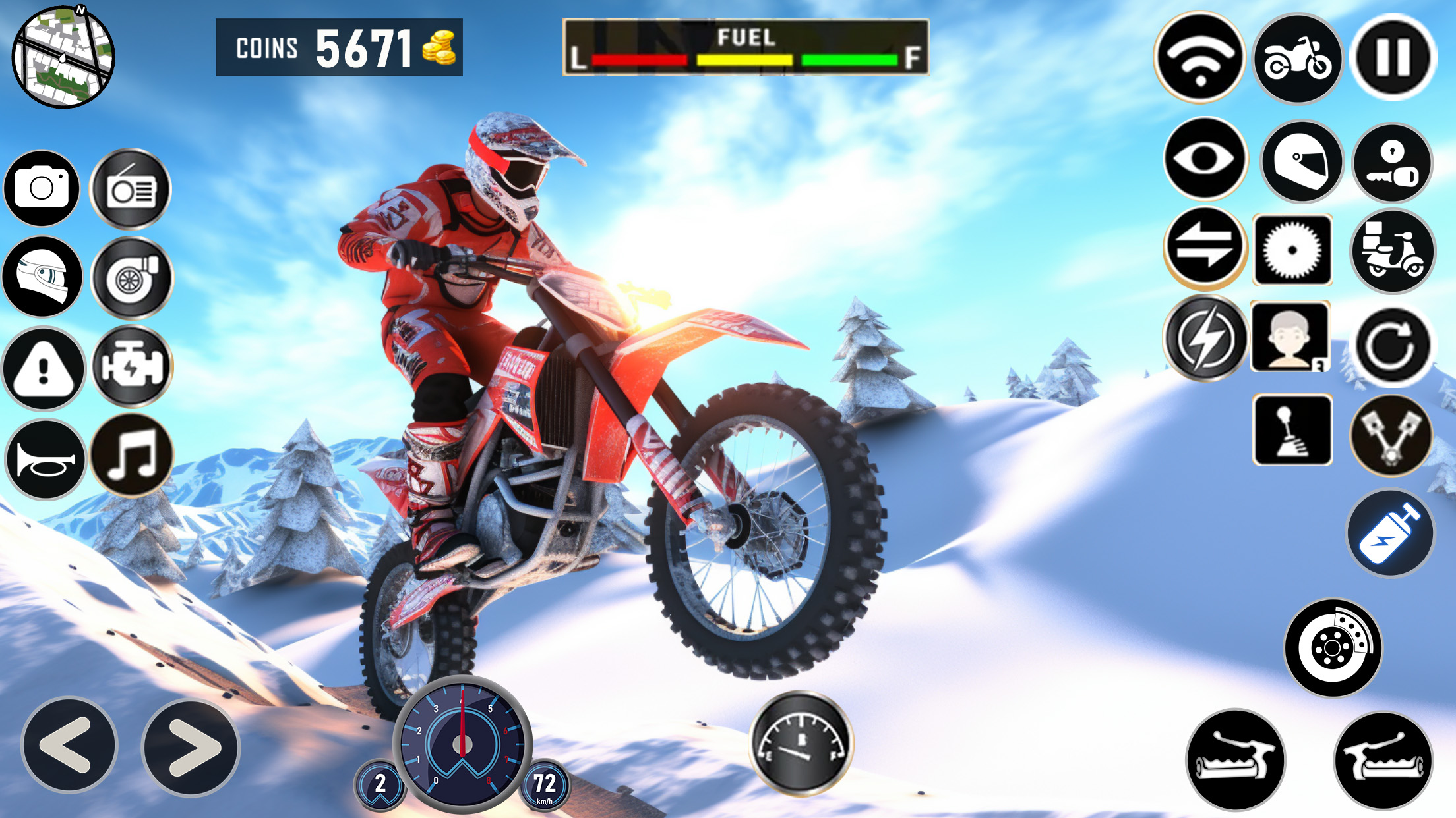 اسکرین شات 7 بازی Motocross Racing Offline Games
