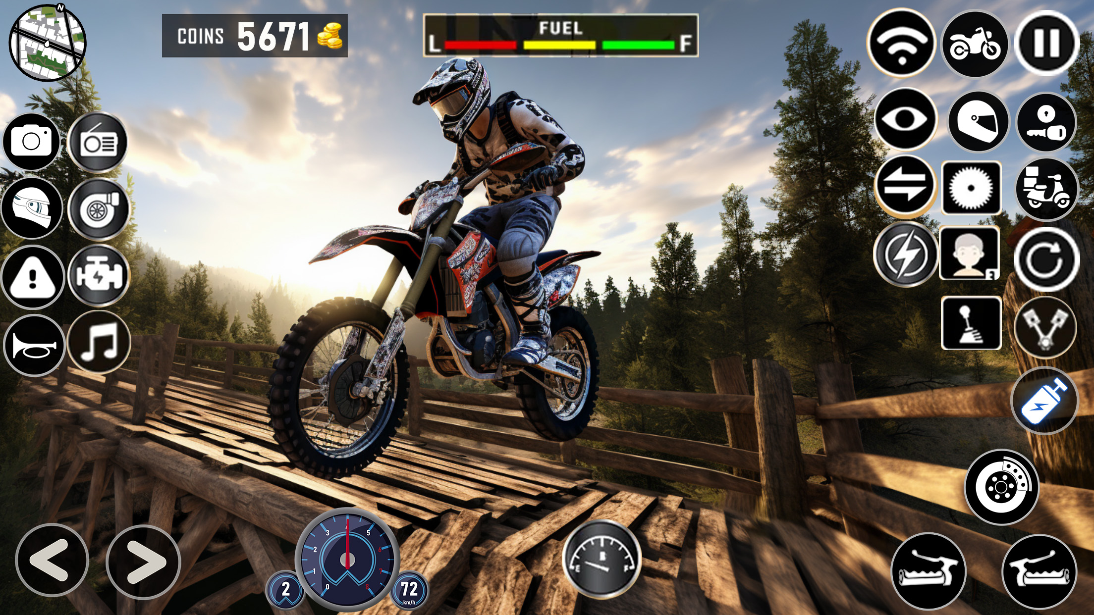 اسکرین شات 1 بازی Motocross Racing Offline Games