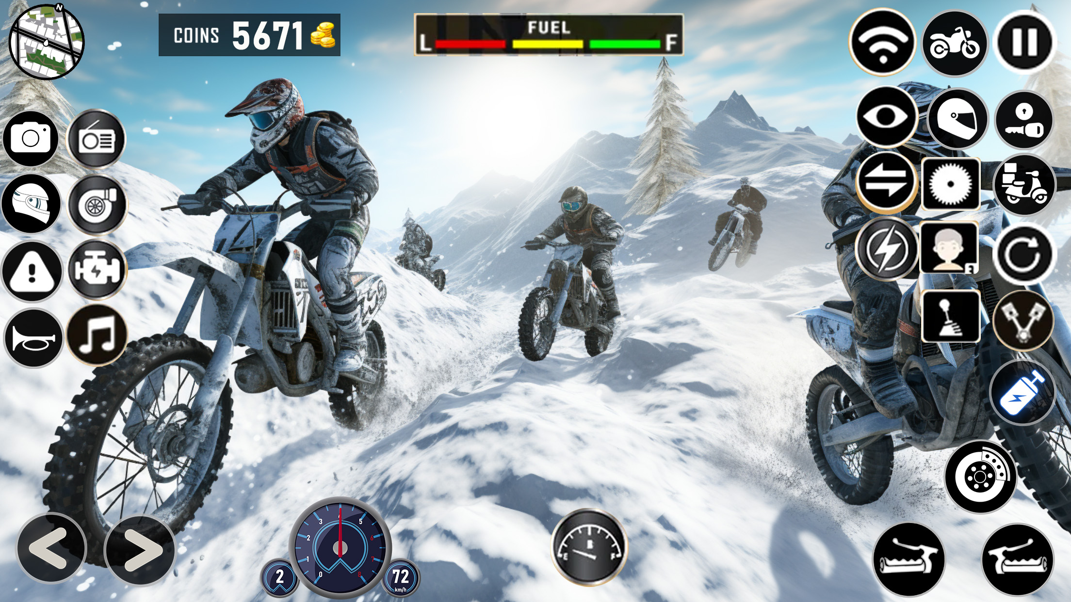 اسکرین شات 6 بازی Motocross Racing Offline Games