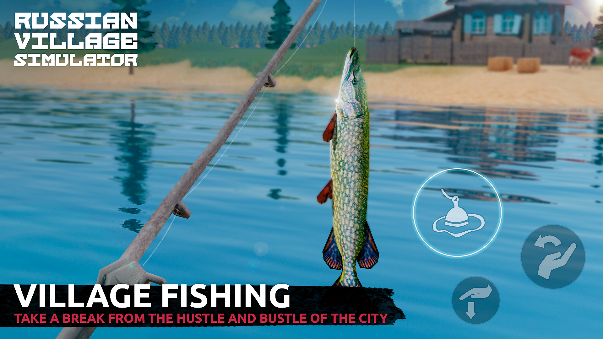 اسکرین شات 7 بازی Russian Village Simulator 3D