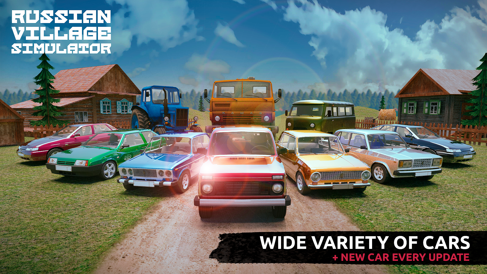 اسکرین شات 1 بازی Russian Village Simulator 3D