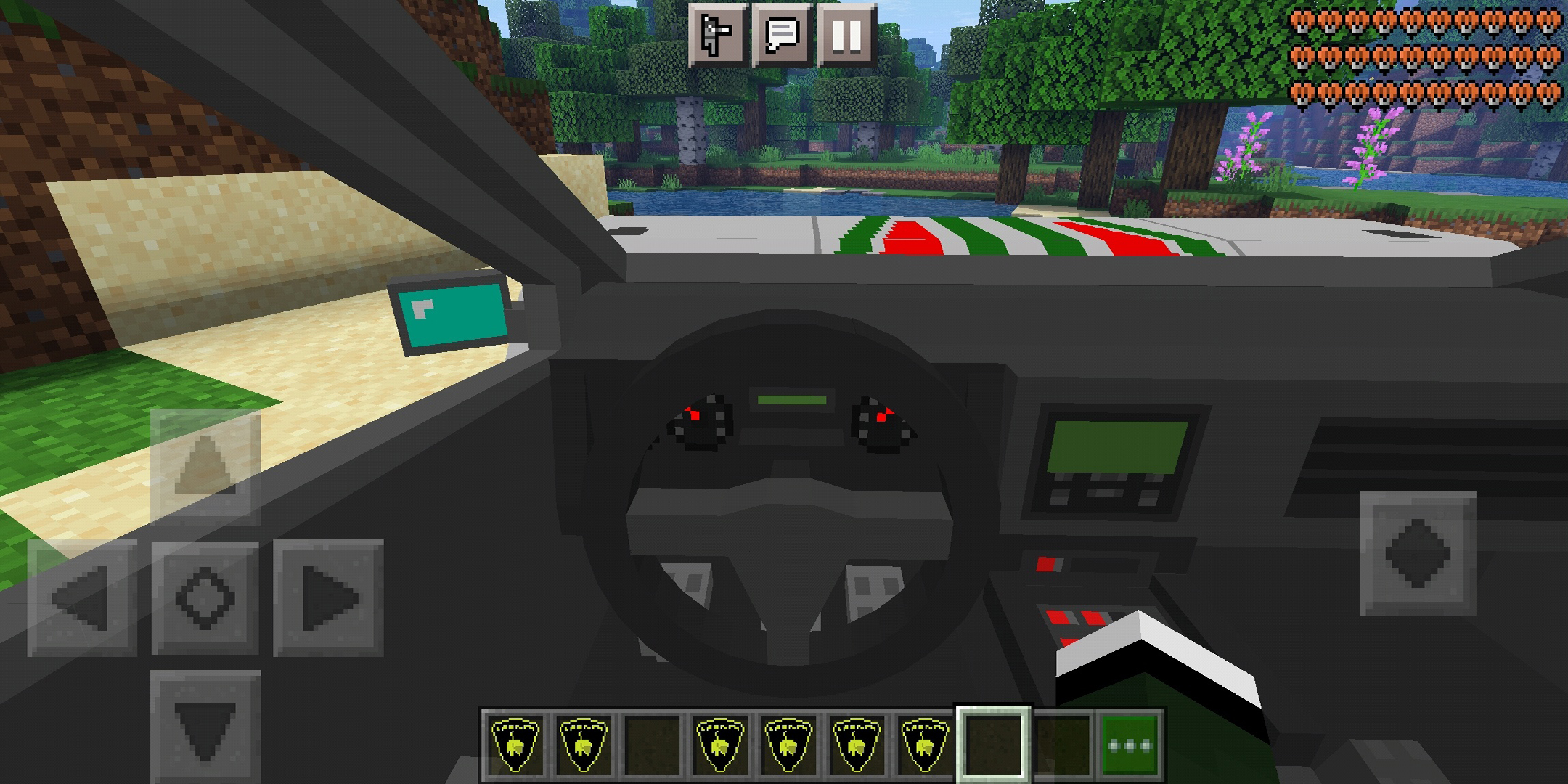 اسکرین شات 8 برنامه Car mods for Minecraft PE
