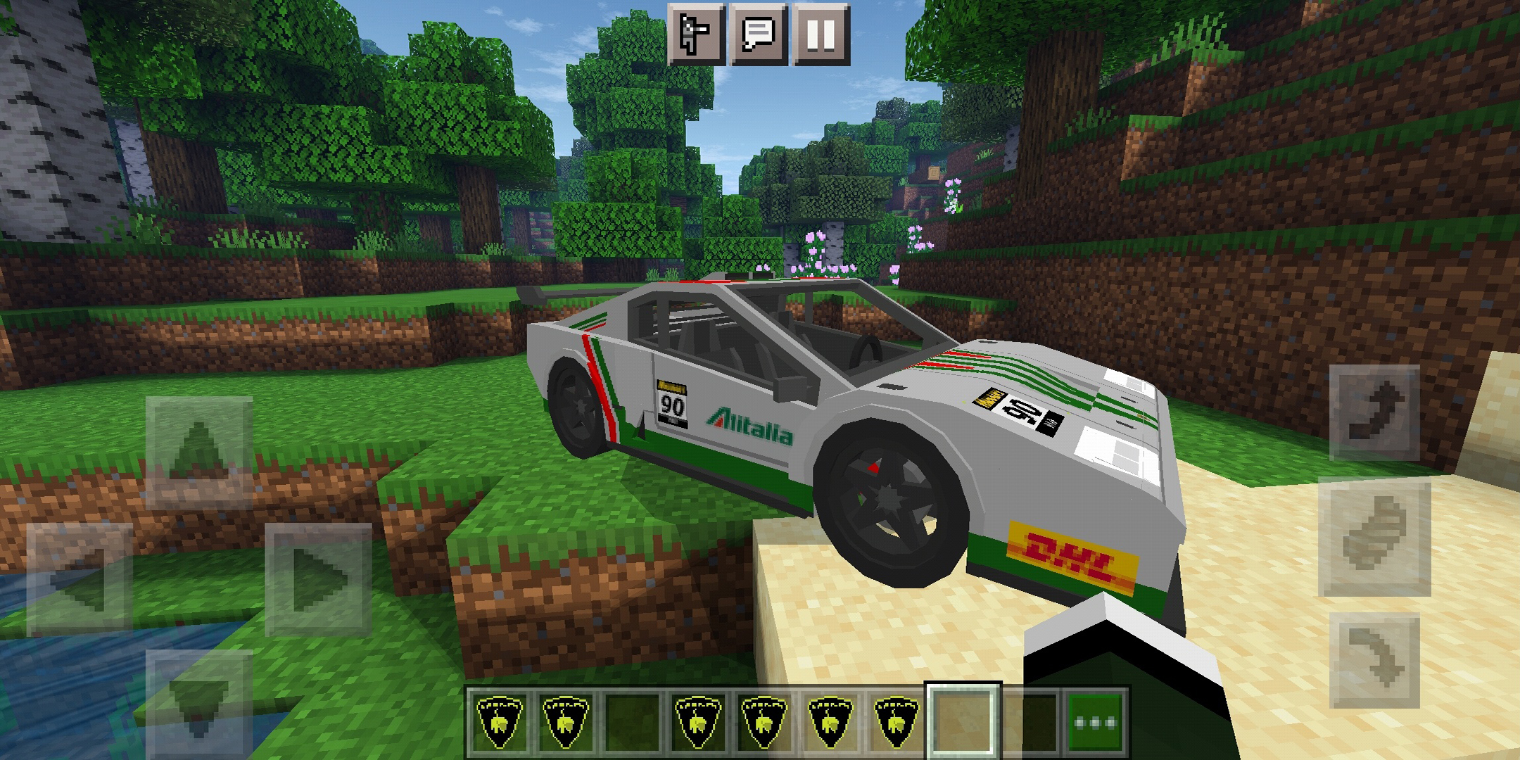 اسکرین شات 7 برنامه Car mods for Minecraft PE