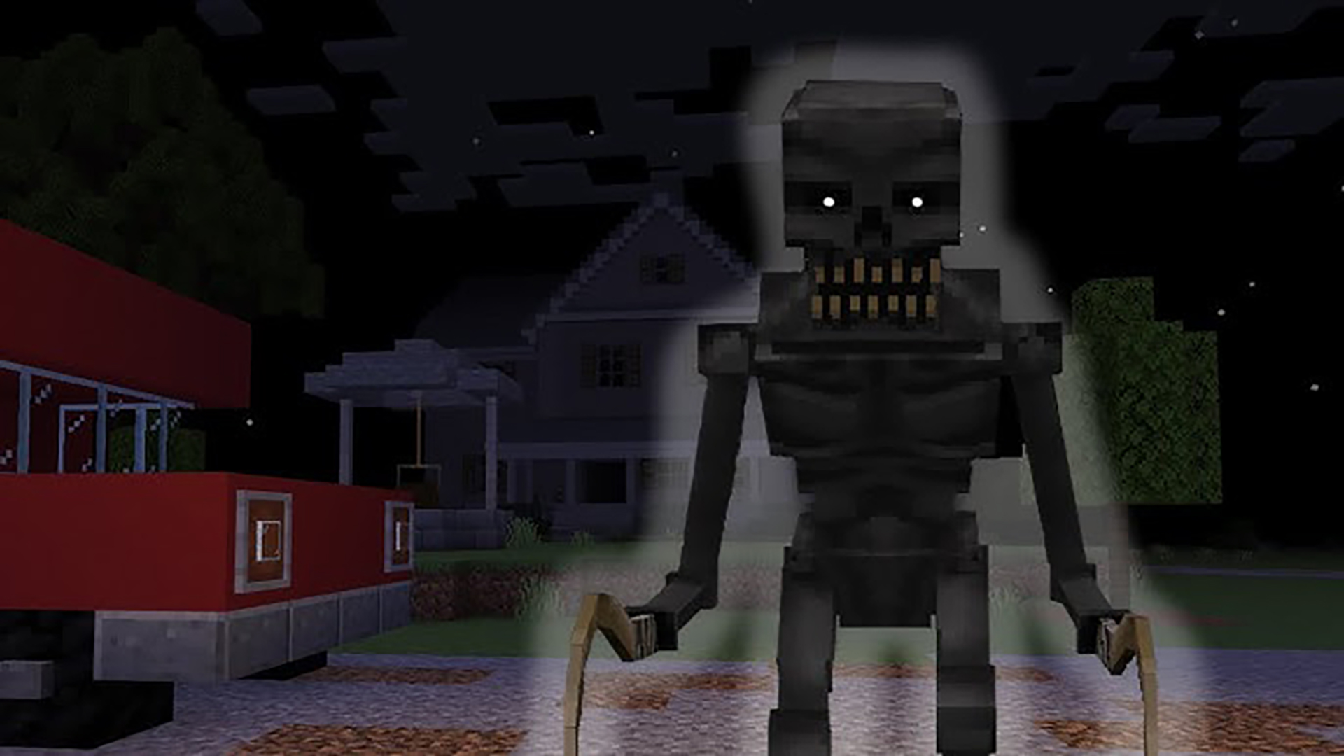 اسکرین شات 4 برنامه Horror mods for Minecraft