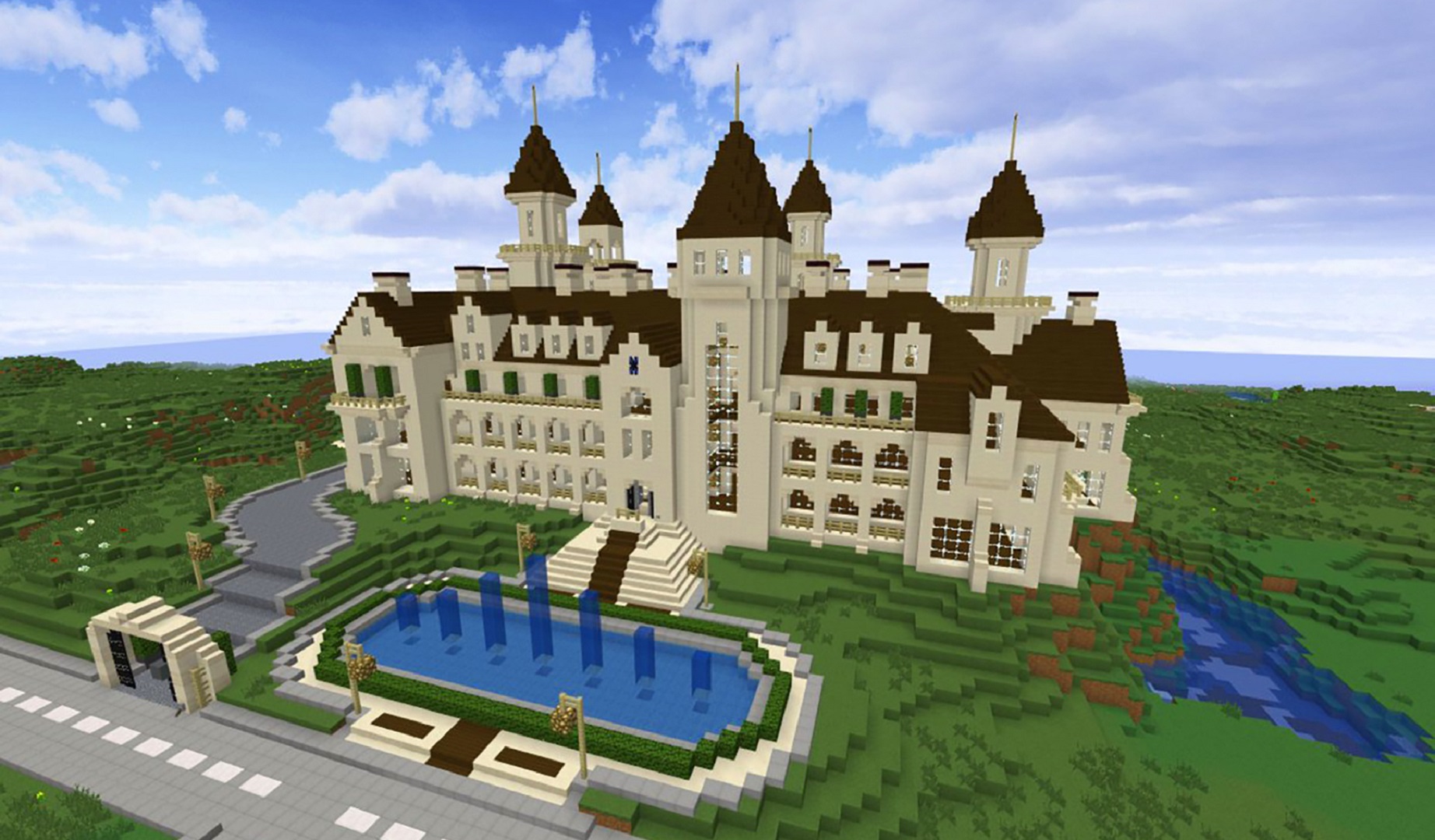 اسکرین شات 4 برنامه Mansions for Minecraft PE