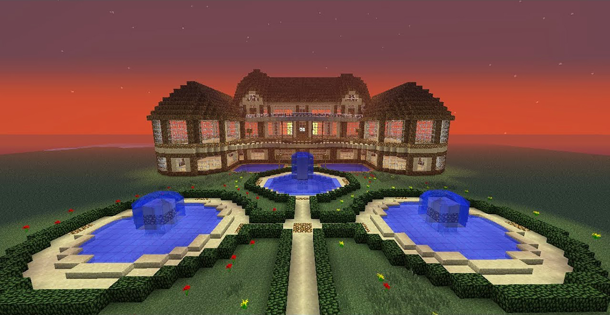 اسکرین شات 1 برنامه Mansions for Minecraft PE