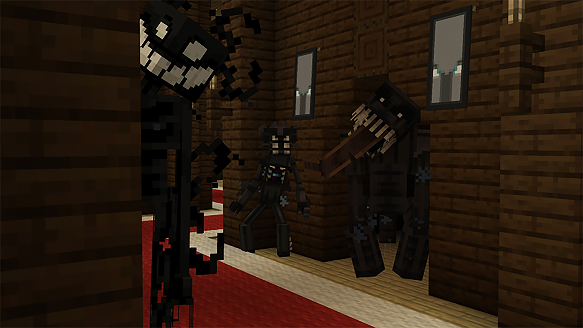 اسکرین شات 3 برنامه Horror mods for Minecraft PE
