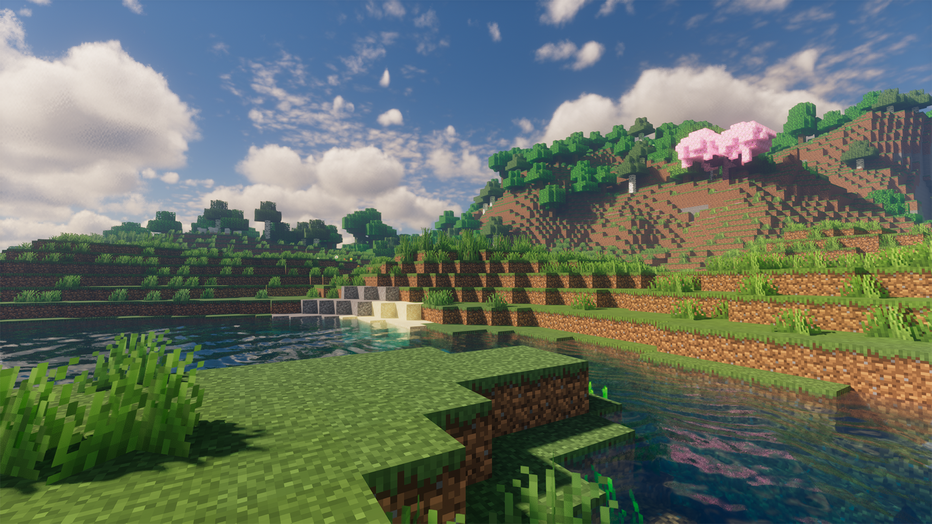 اسکرین شات 1 برنامه Realistic shaders for MCPE