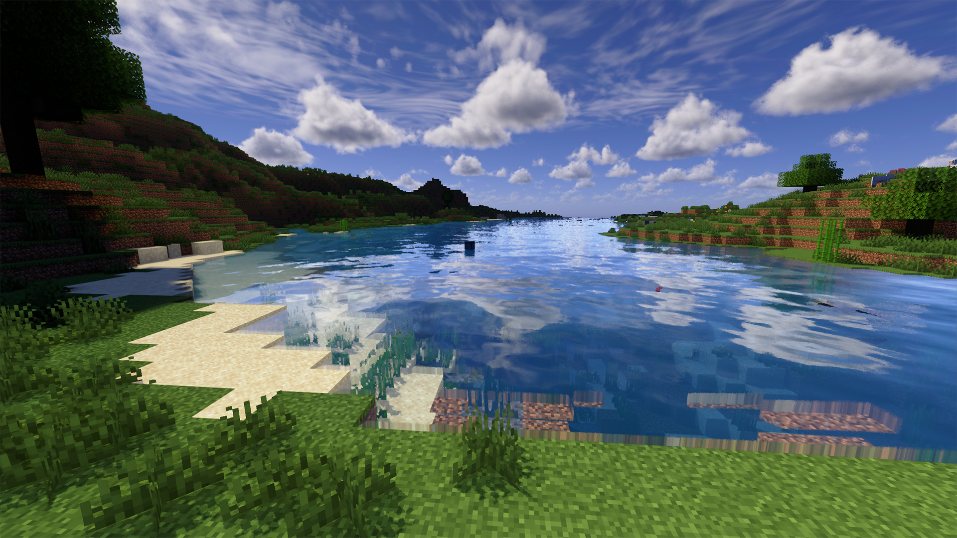 اسکرین شات 2 برنامه Realistic shaders for MCPE