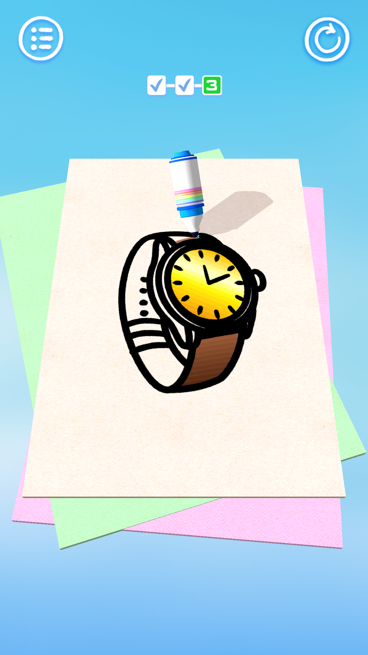 اسکرین شات 2 بازی Color Me Happy!