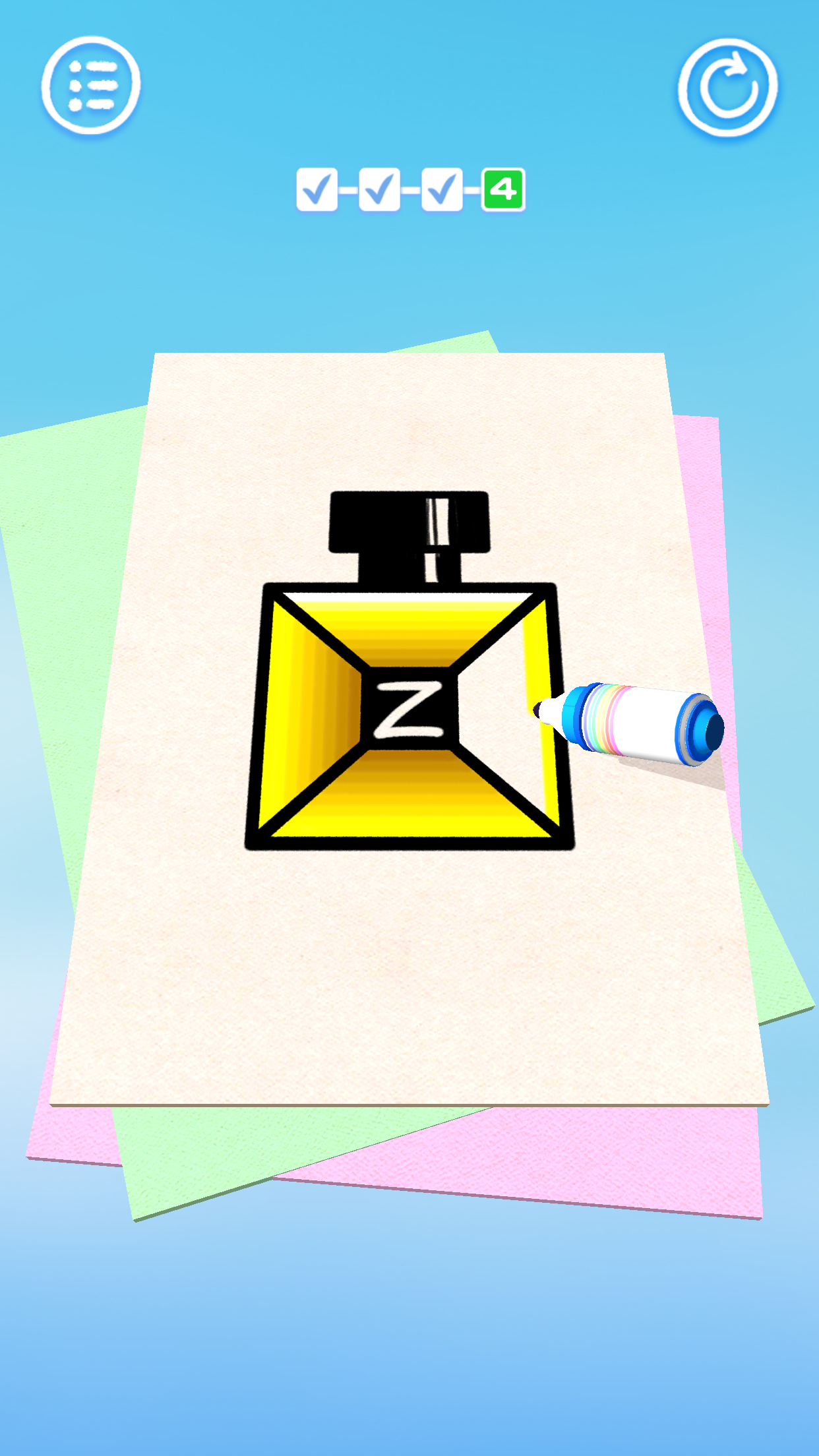 اسکرین شات 5 بازی Color Me Happy!