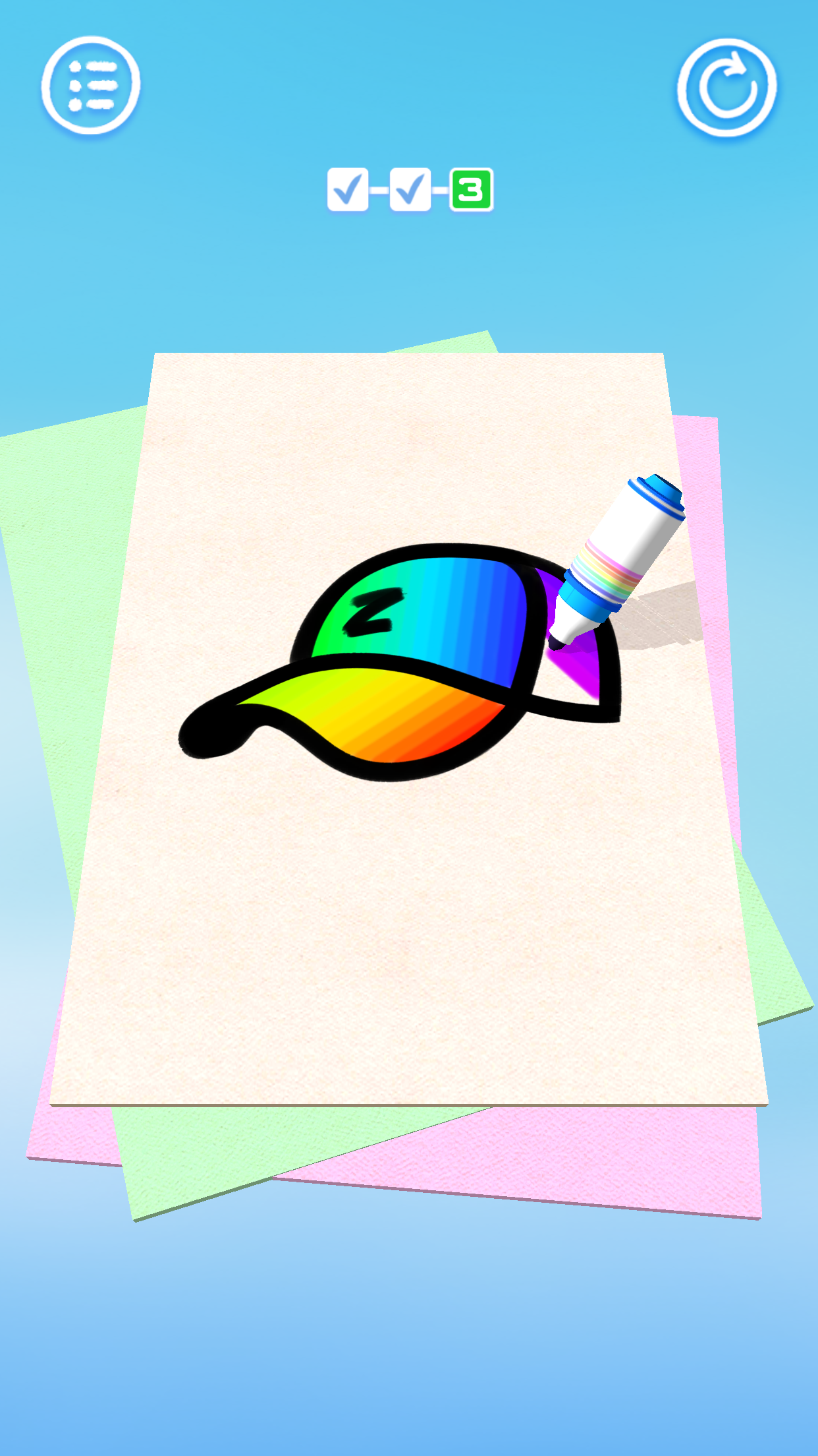 اسکرین شات 4 بازی Color Me Happy!
