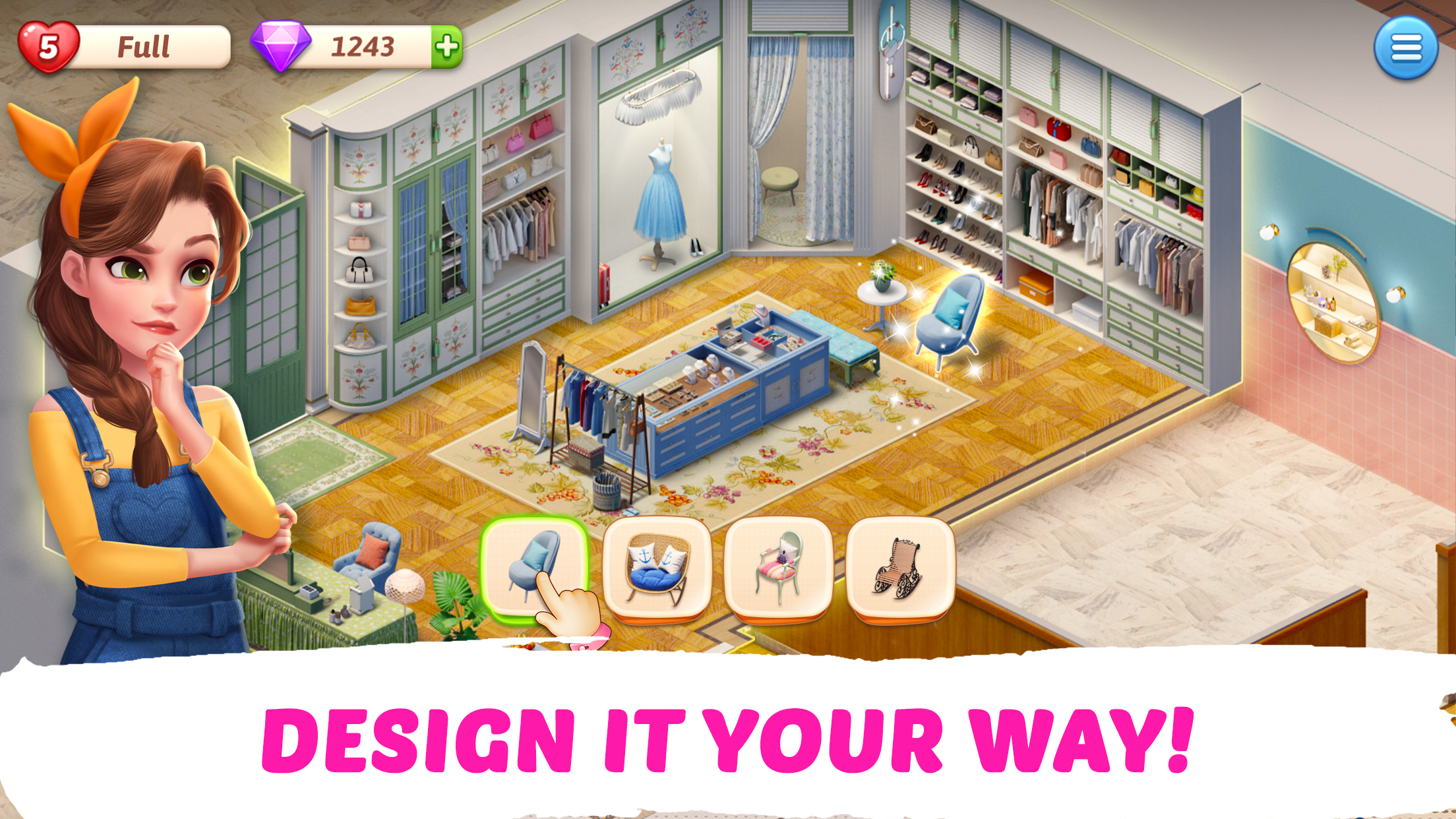 اسکرین شات بازی My Story - Mansion Makeover 3